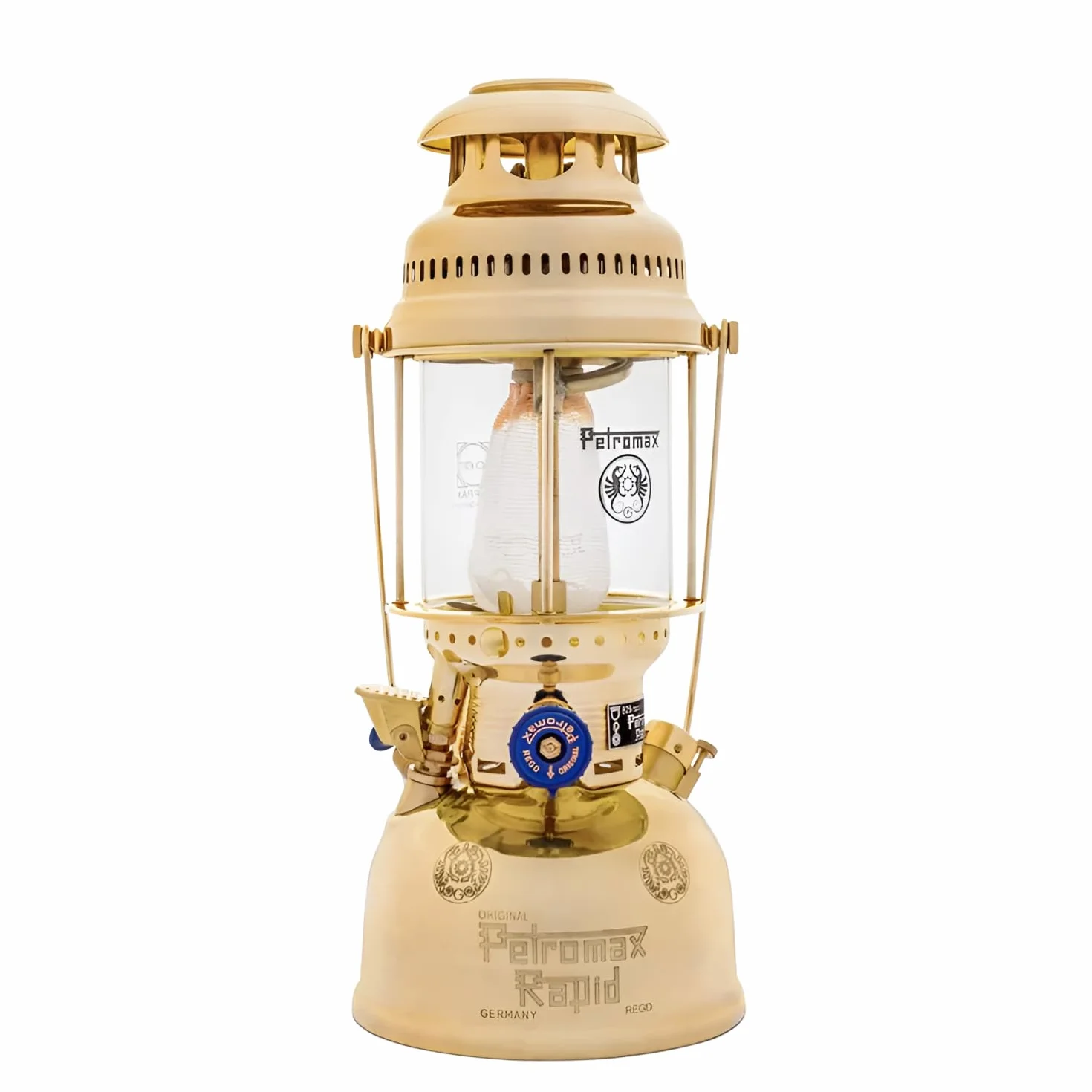 HK500 Hogedruk Lamp - polerowany mosiądz
