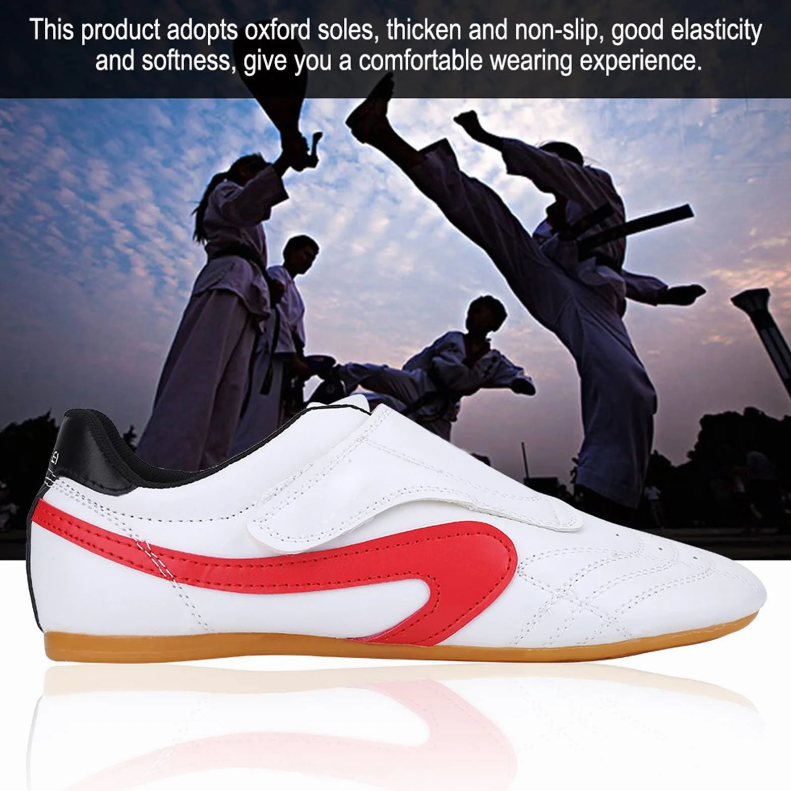 Buty Taekwondo, Unisex Boks Sportowe Buty Gimnastyczne dla Dzieci Dorośli dla Taekwondo Boks Karate Kung Fu