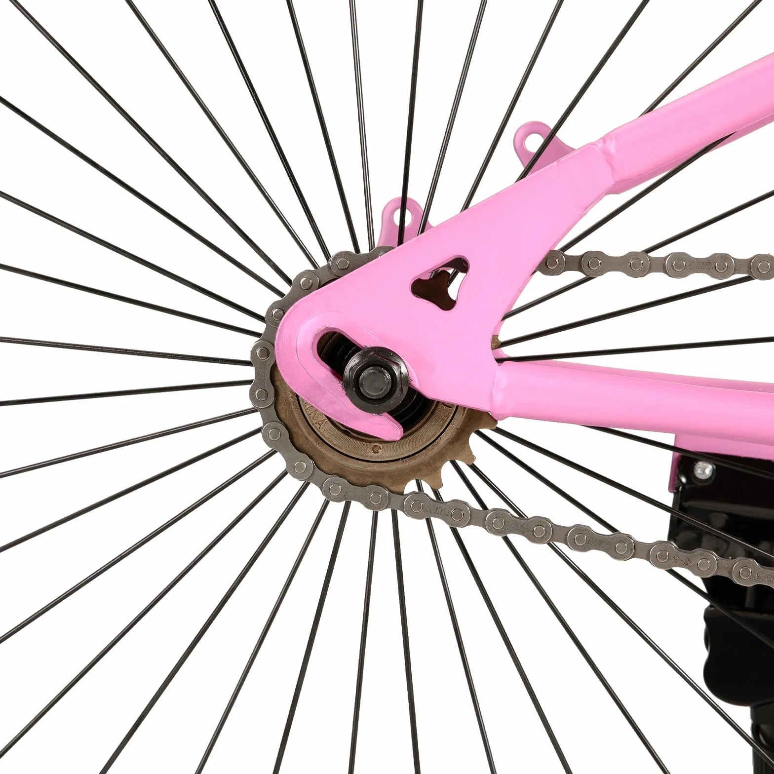 JOYSTAR Lubbock 20 rower dziecięcy 24" dla chłopców i dziewczynek w wieku 7-12 lat, rower górski typu hardtail dla dzieci z 1-biegową przerzutką/7-biegową, białe opony nobby, rower dziecięcy