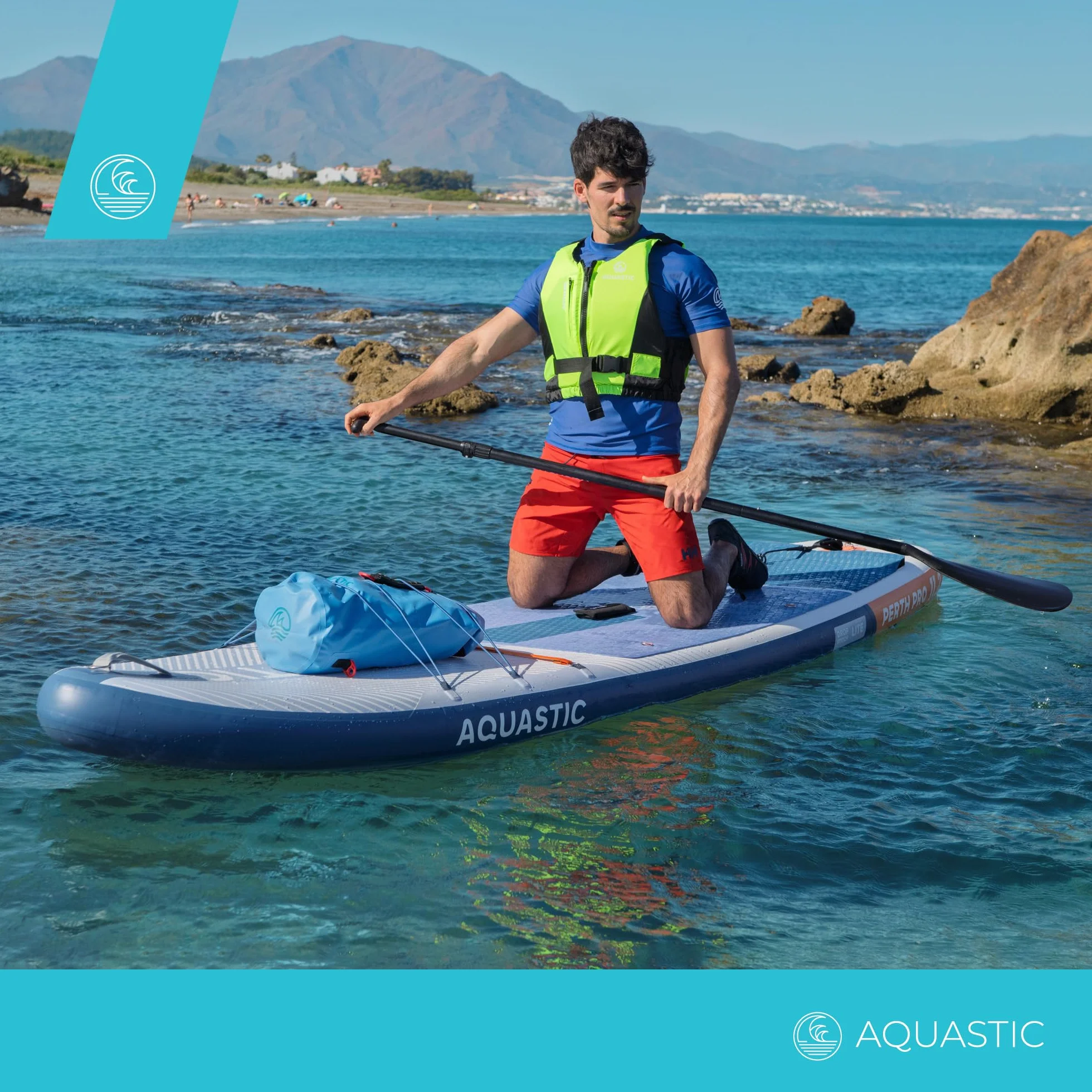 AQUASTIC Perth Pro 11'2" Stand Up Paddle Board