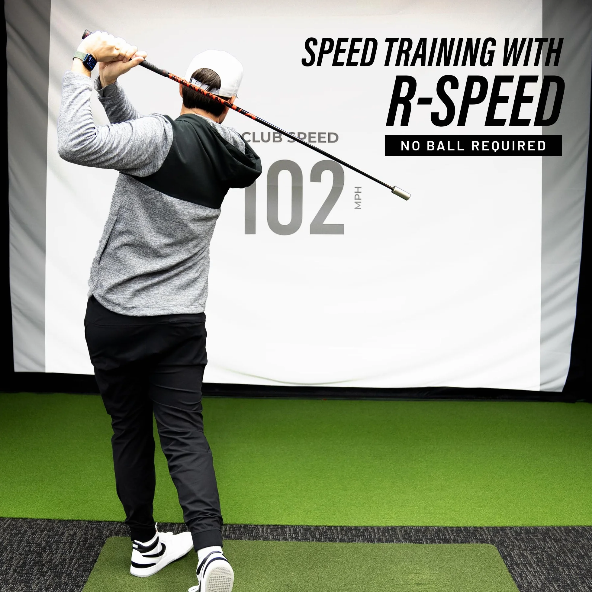 Rapsodo Mobilny monitor do gry w golfa wewnątrz i na zewnątrz z widokiem satelitarnym GPS i profesjonalną dokładnością poziomu, tylko iPhone i iPad