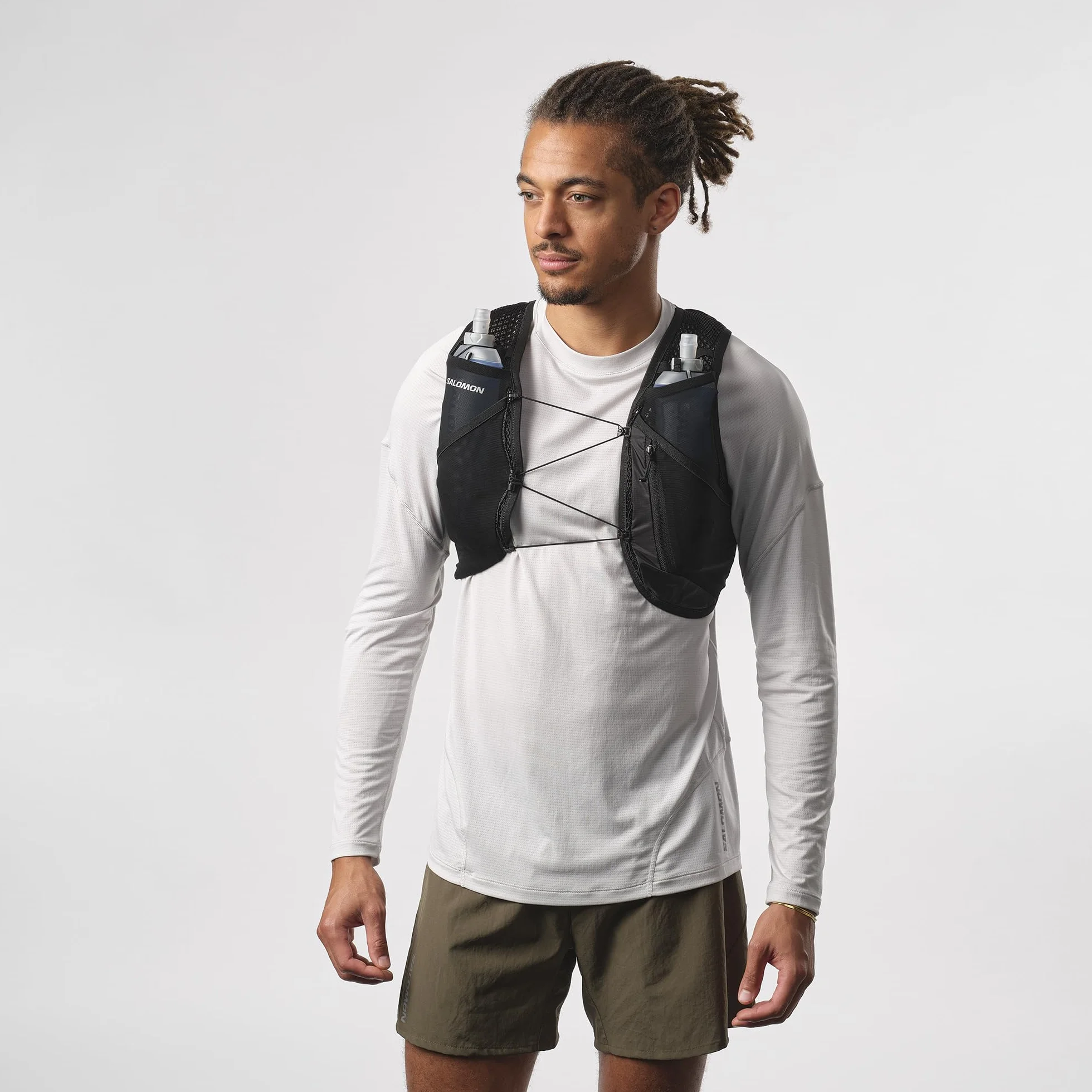 Salomon Active Skin 4 kamizelka nawadniająca do biegania 4 l czarna M