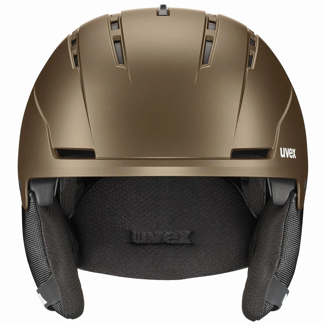 uvex stance Kask narciarski brown-black matt 58-62 cm