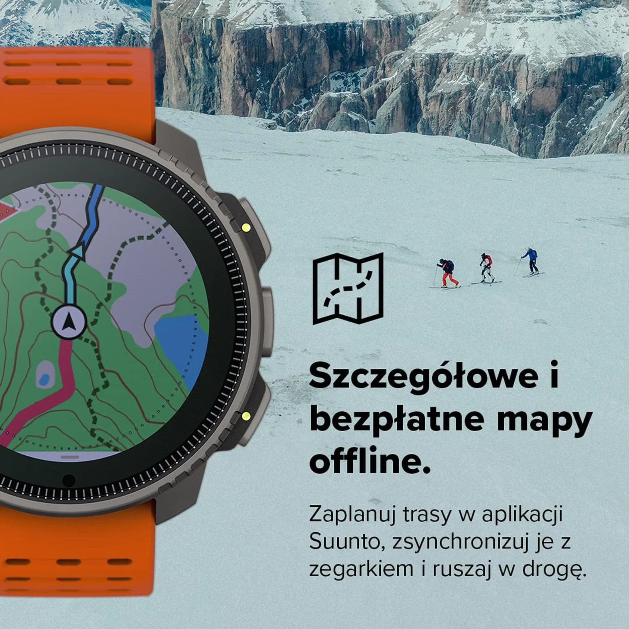 SUUNTO Vertical – Przygodowy zegarek GPS, monitor aktywności, dwupasmowy GNSS i mapy offline, obsługa ponad 95 dyscyplin sportowych, wskaźniki treningowe i analiza regeneracji.