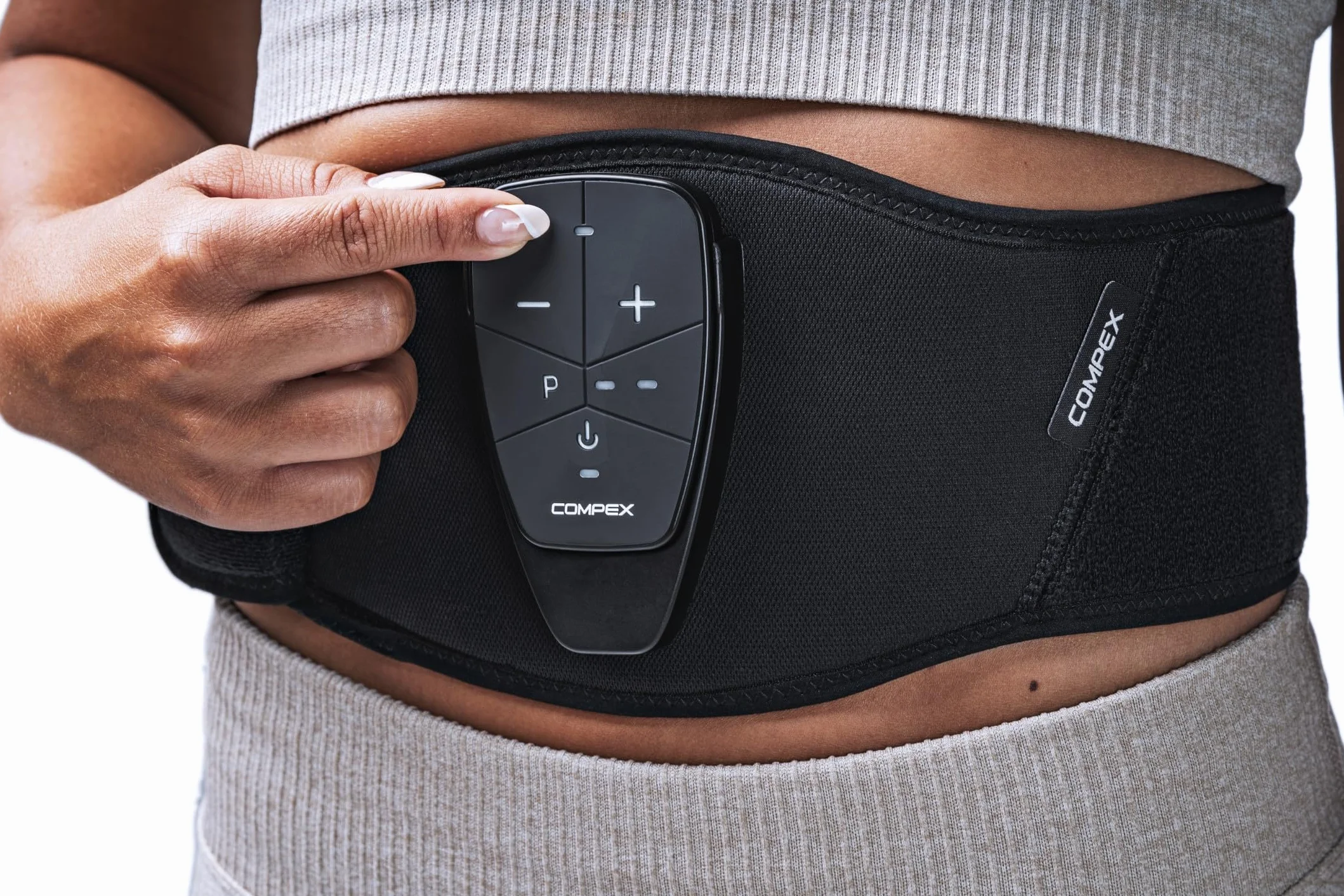Compex Corebelt 1.0 Pas do poszycia dla dorosłych Unisex, Czarny, L/XL