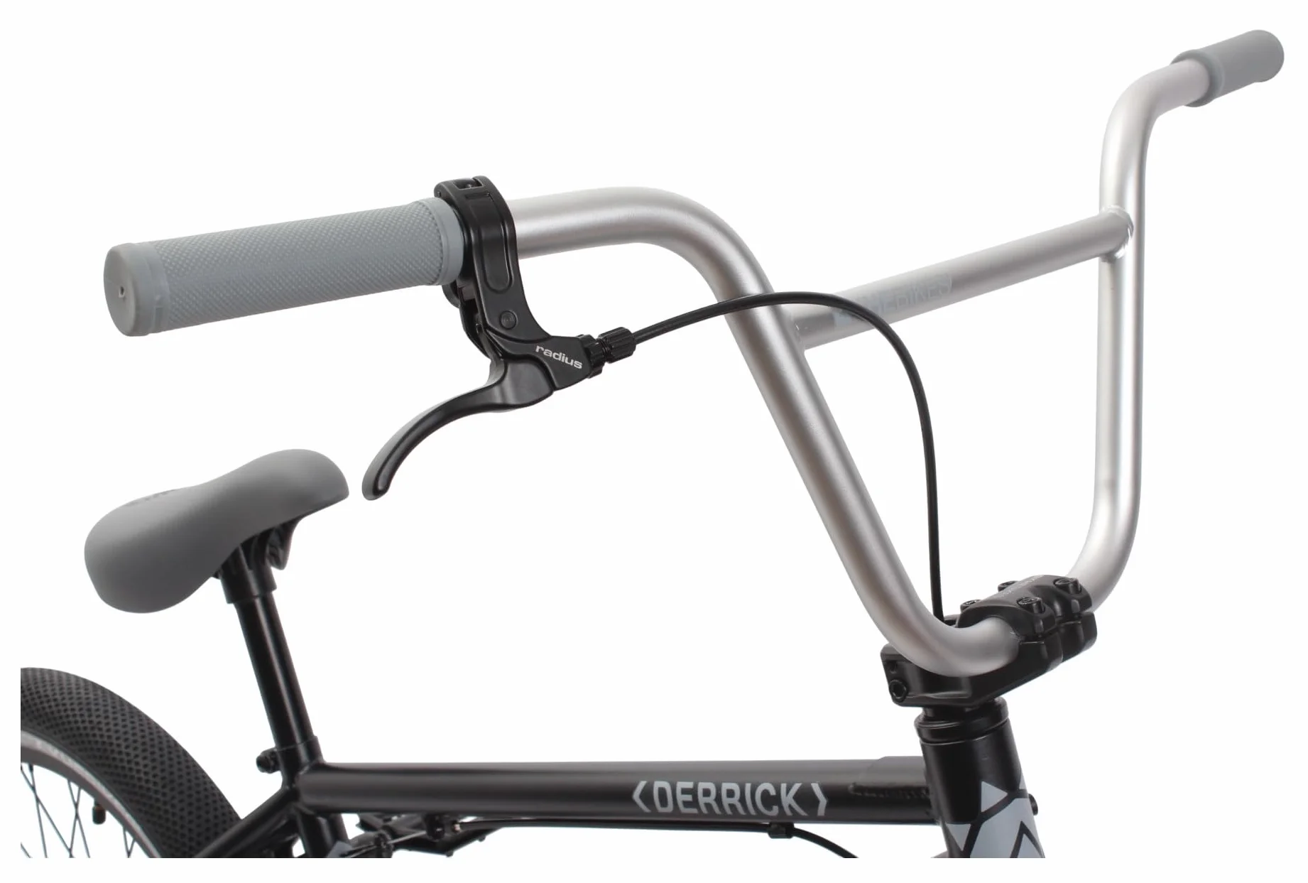 KHE Derrick rower BMX 20" 11,1 kg Freestyle 2025 czarny matowy