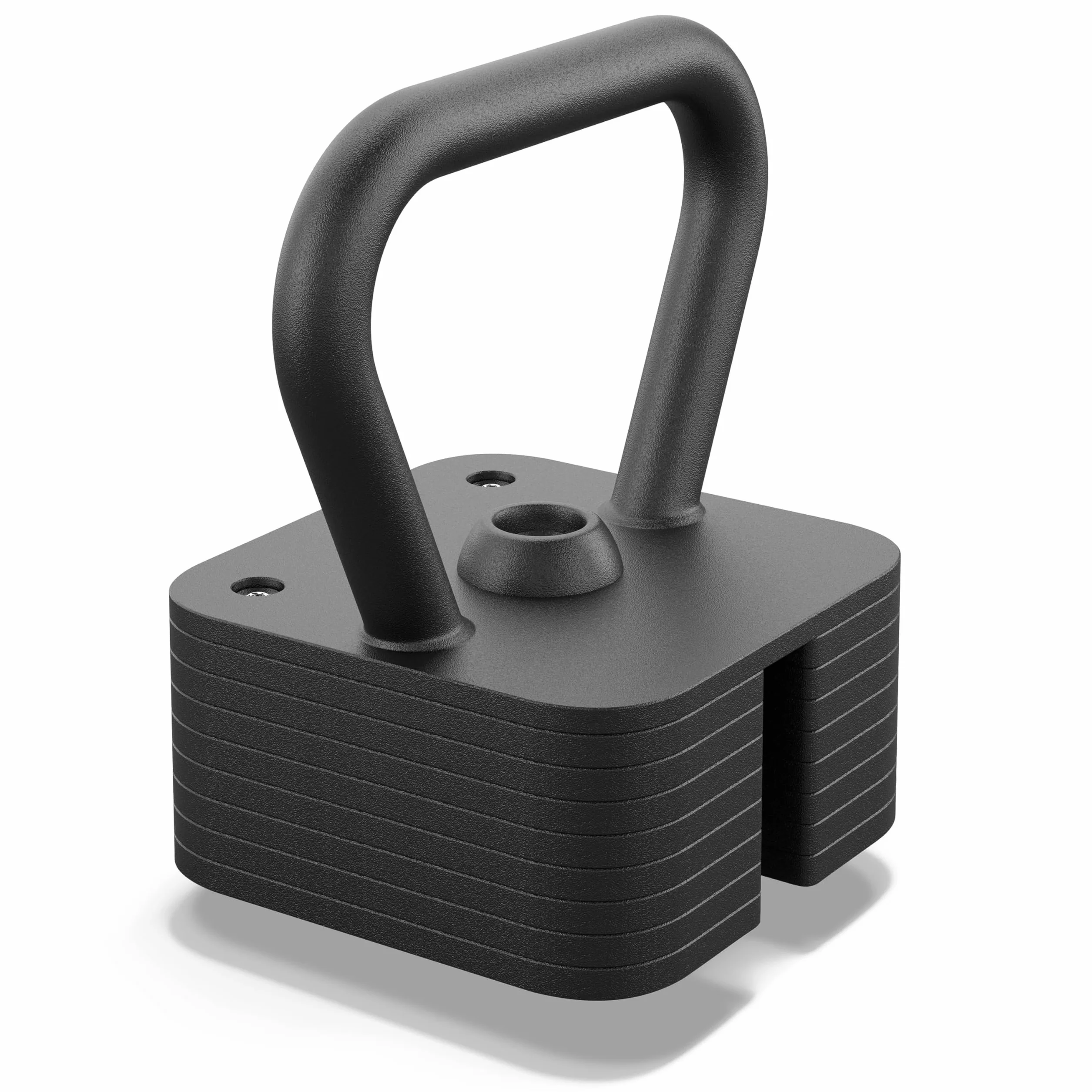 ZIPRO Kettlebell SQUARE Regulowana do 19 kg hantla kulowa Regulowana do treningu siłowego, fitness i workoutu w domu