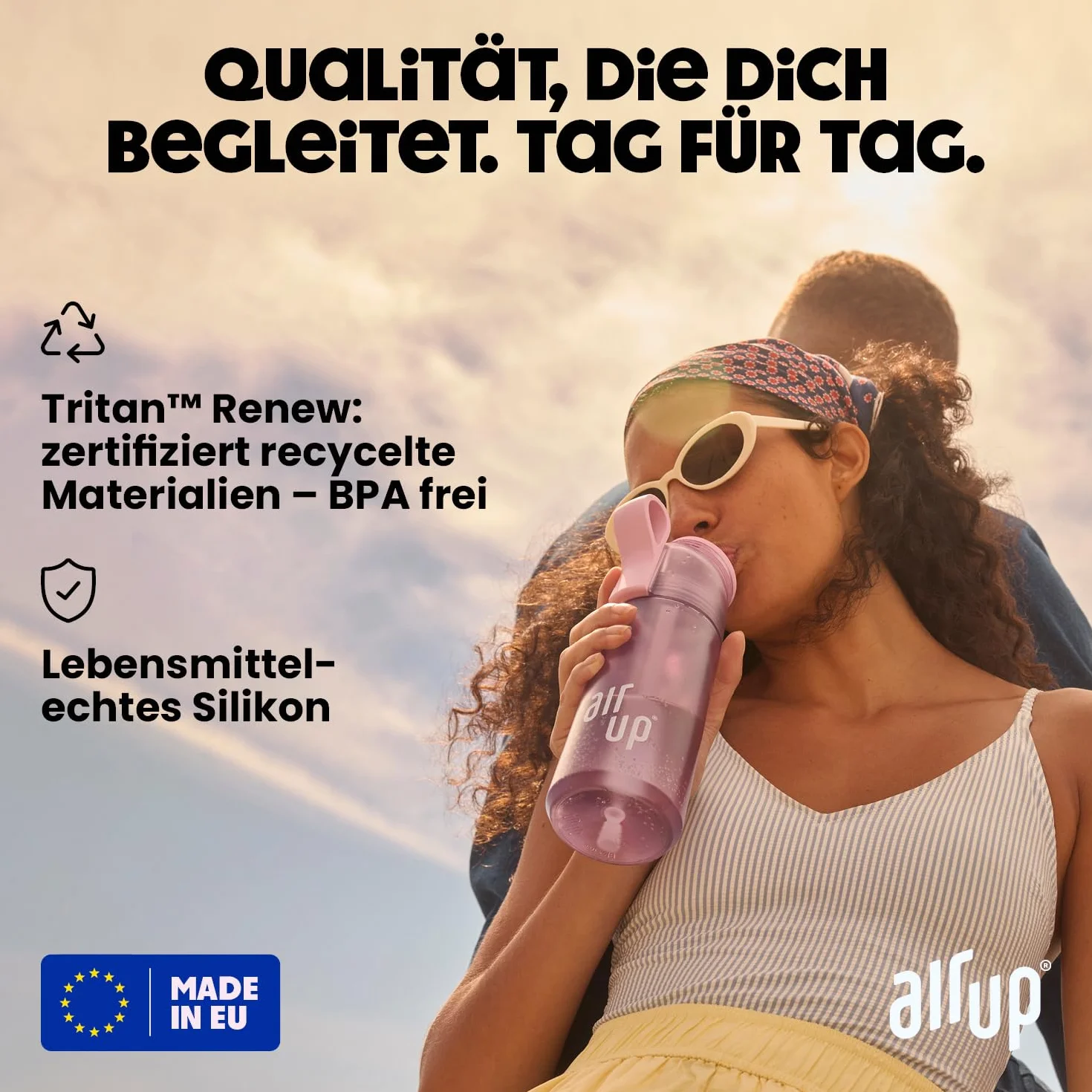 Air Up® Oryginalny Zestaw Startowy Gen 2 Butelka 1 l Szary