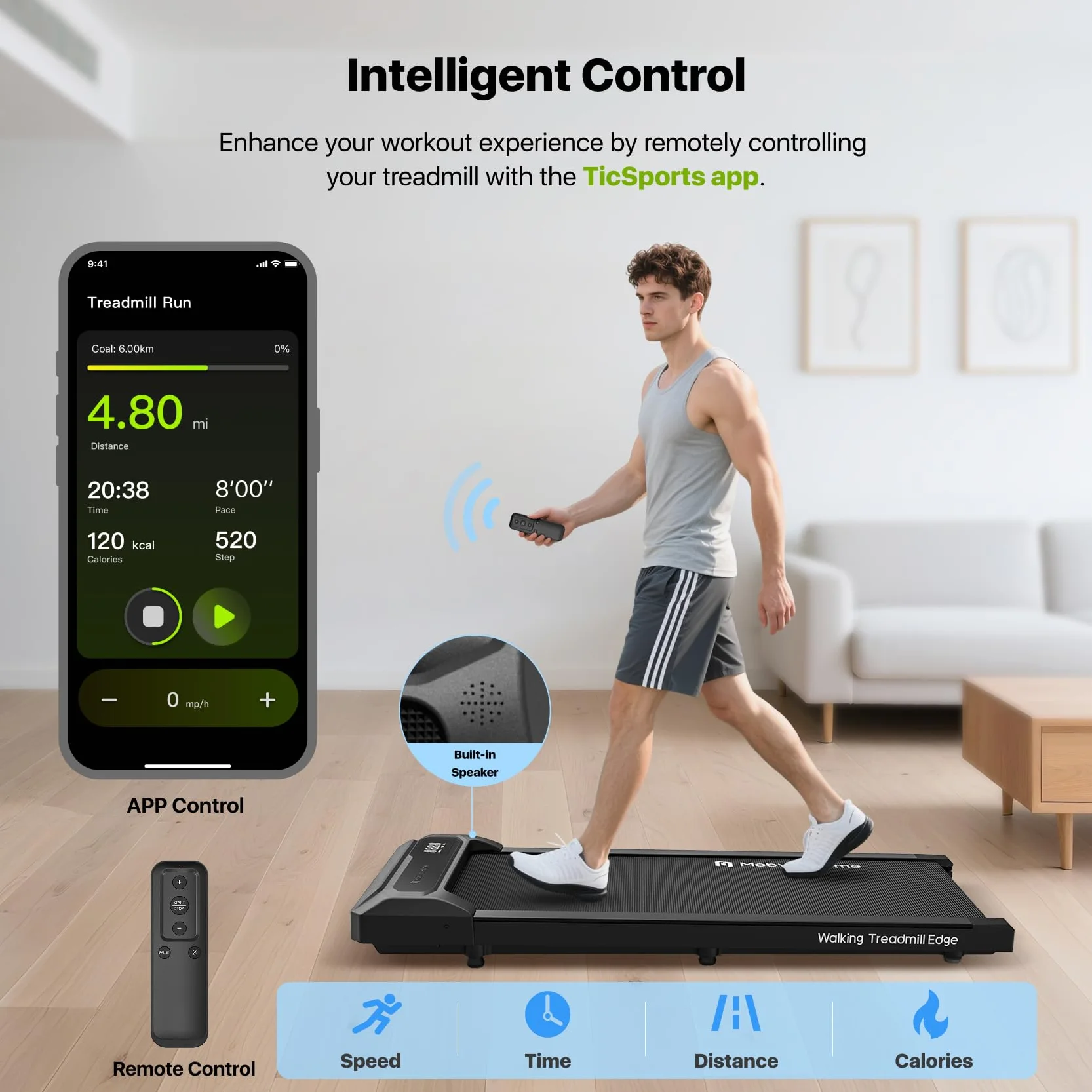 MOBVOI HOME Bieżnia do chodzenia Edge-EU