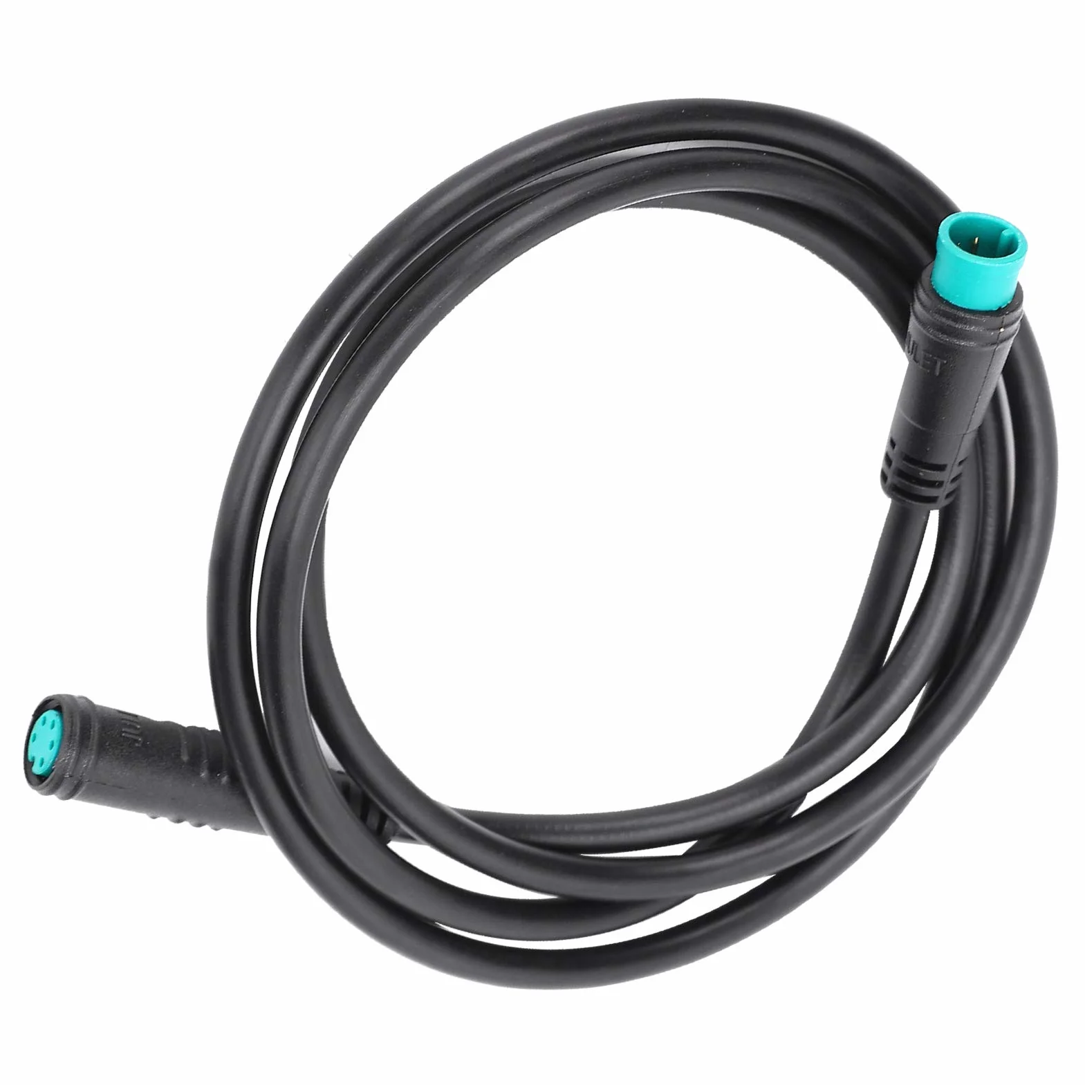 E Bike 5 Pin Connector Female To Female, Instrument Extension Cord 5Pin Accessory Lines For Bbs01/Bbs02/Bbshd Motor