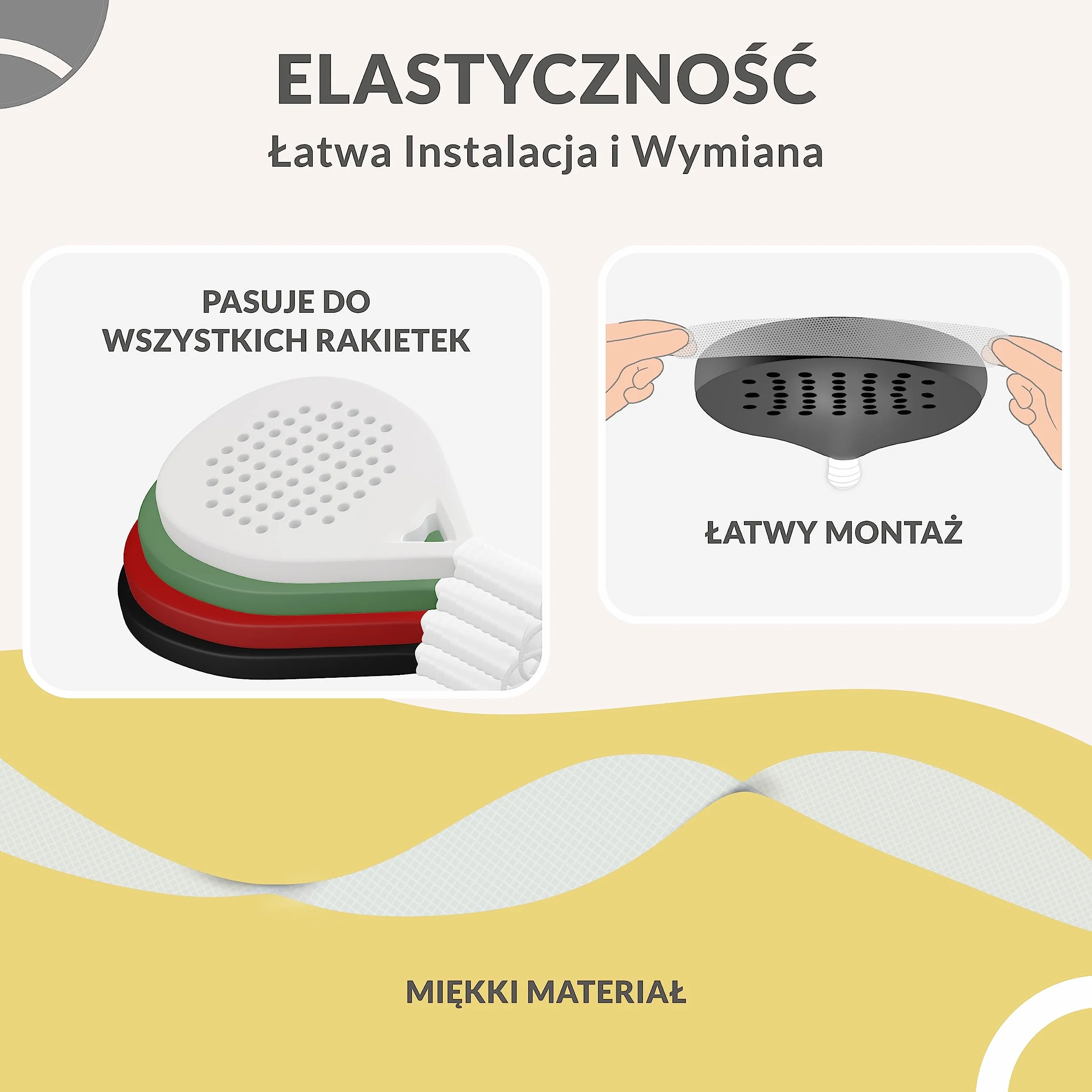 Palbea Przezroczysta Taśma Ochronna na Rakietę do Padla. Ustawić 1/2/3/5 Szt. Lekki i Wytrzymały Ochraniacz na Rakietkę do Padla. Mocna Taśma Ochraniająca Sprzęt Sportowy. Łatwa Instalacja - 35x370mm