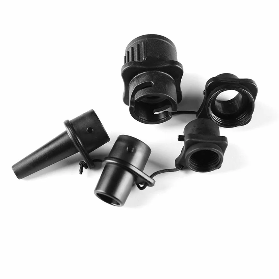 4 szt. Adapter do nadmuchiwanego zaworu, adapter dysz zaworu powietrza, adapter kajakowy do łodzi kajakowych, stojącej deski wiosłowej, kajaka, łodzi
