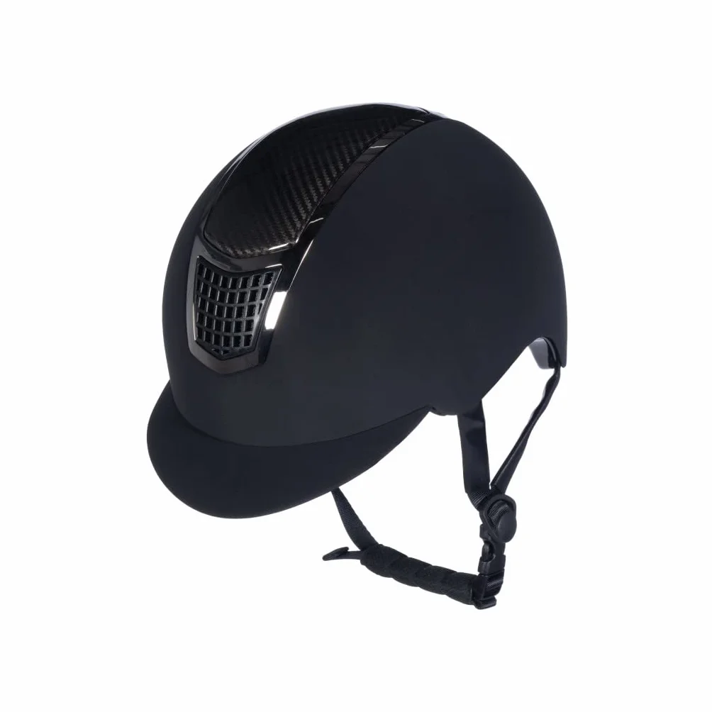 HKM Carbon Professional kask jeździecki Dunkelblau 56-58 cm