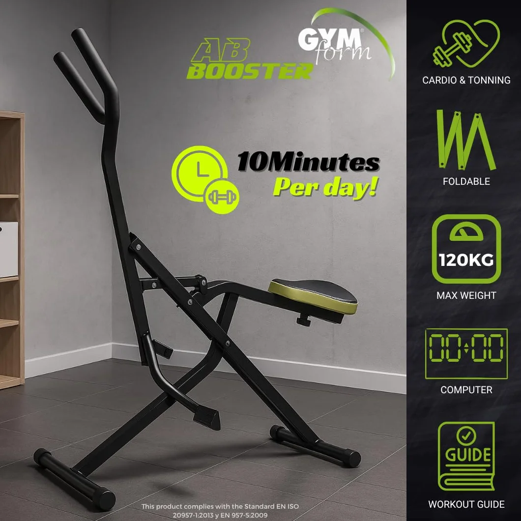 GYMFORM AB Booster, urządzenie treningowe do mięśni brzucha ramion, pleców i pośladków