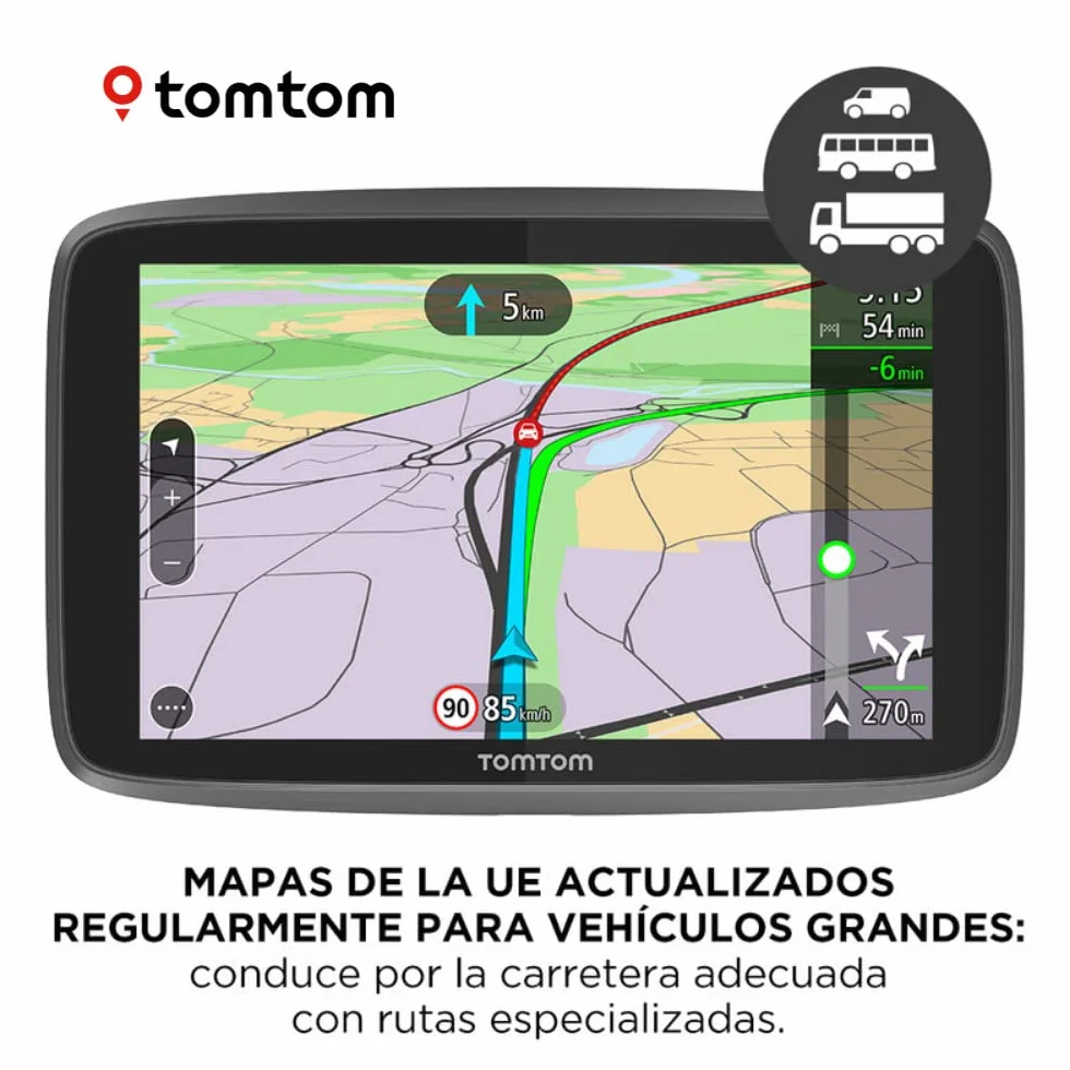 TomTom GO Professional 520 europejskich map