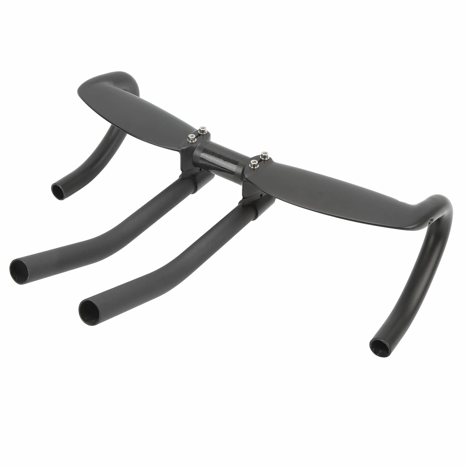 Carbon Fiber Handlebar 31.8mm | 440mm Ergonomic & Secure - Grip Design for Mountain/Road Rides | Lightweight Upgrade with Installation Kit