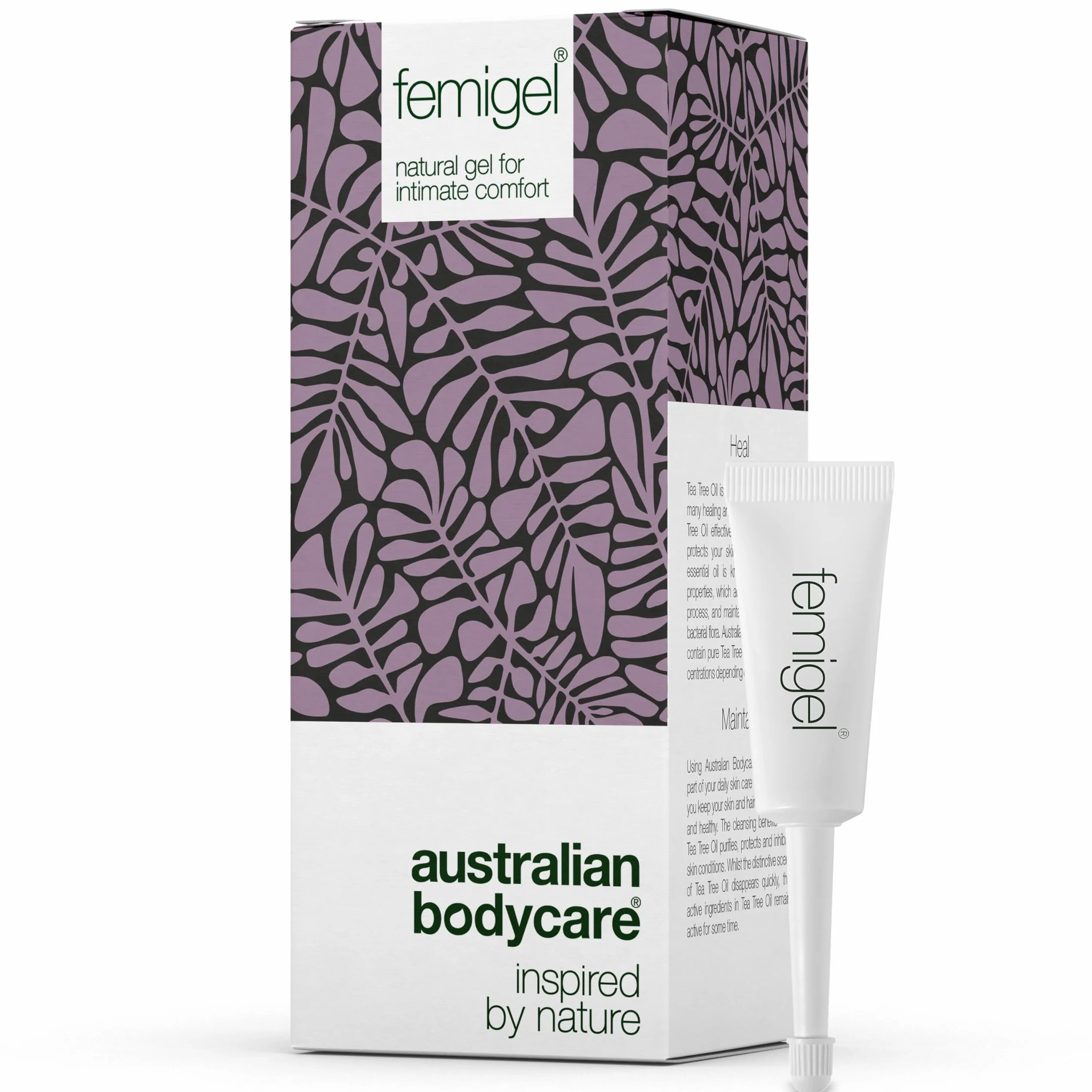 Australian Bodycare Femigel, 15x5ml | Naturalny żel do okolic intymnych | Zapobiega nieprzyjemnemu zapachowi, wysuszaniu i podrażnieniom | Z 100% Olejkiem z Drzewa Herbacianego | Przebadany klinicznie