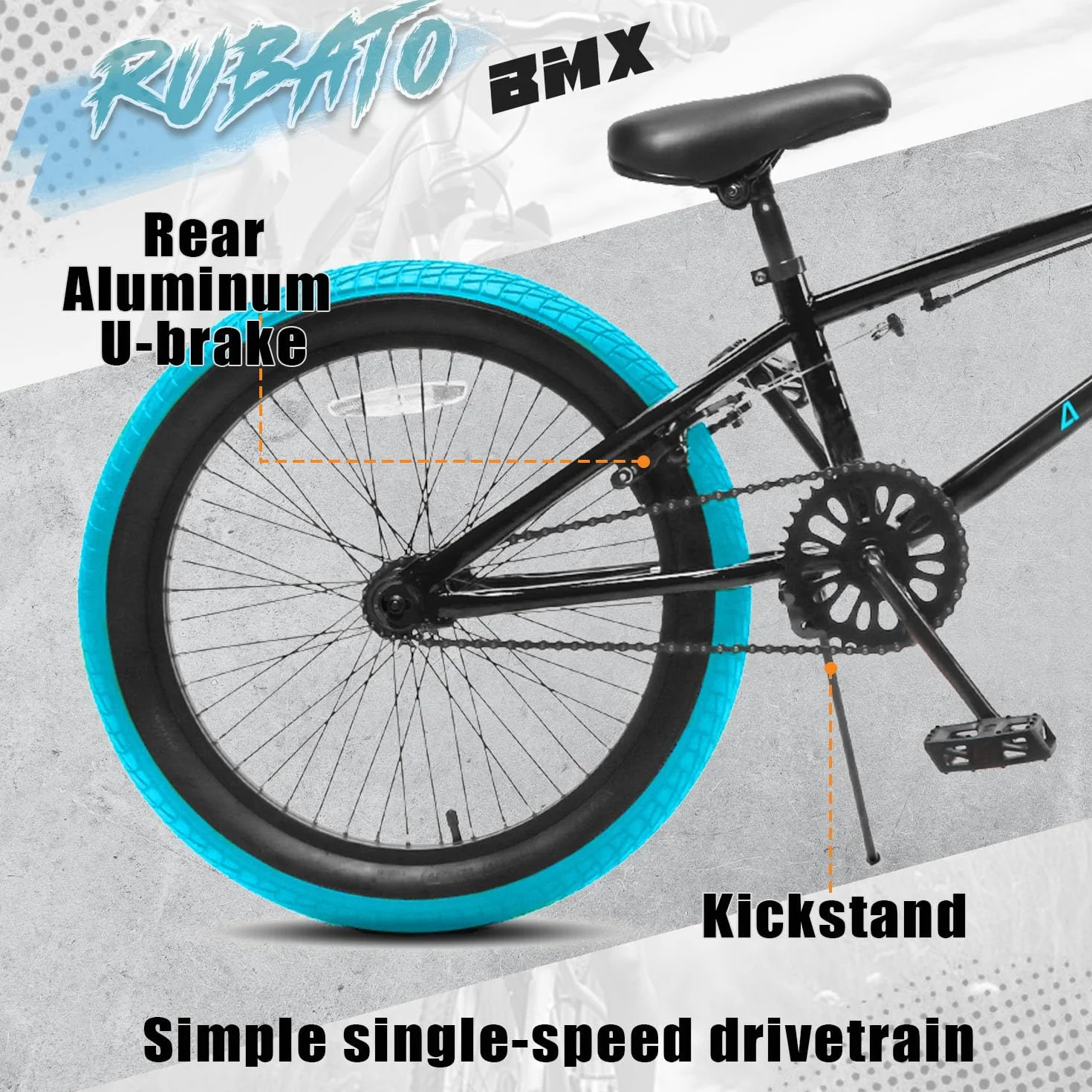 AVASTA Rower dziecięcy BMX Freestyle BCG3003YS20bb