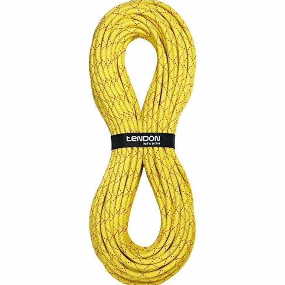 Tendon Kong Salamander 10.2 Statyczna lina kanioningowa lekka i pływająca średnica 10,2 mm, odporna na ścieranie. EN 1891, żółta, 60 m