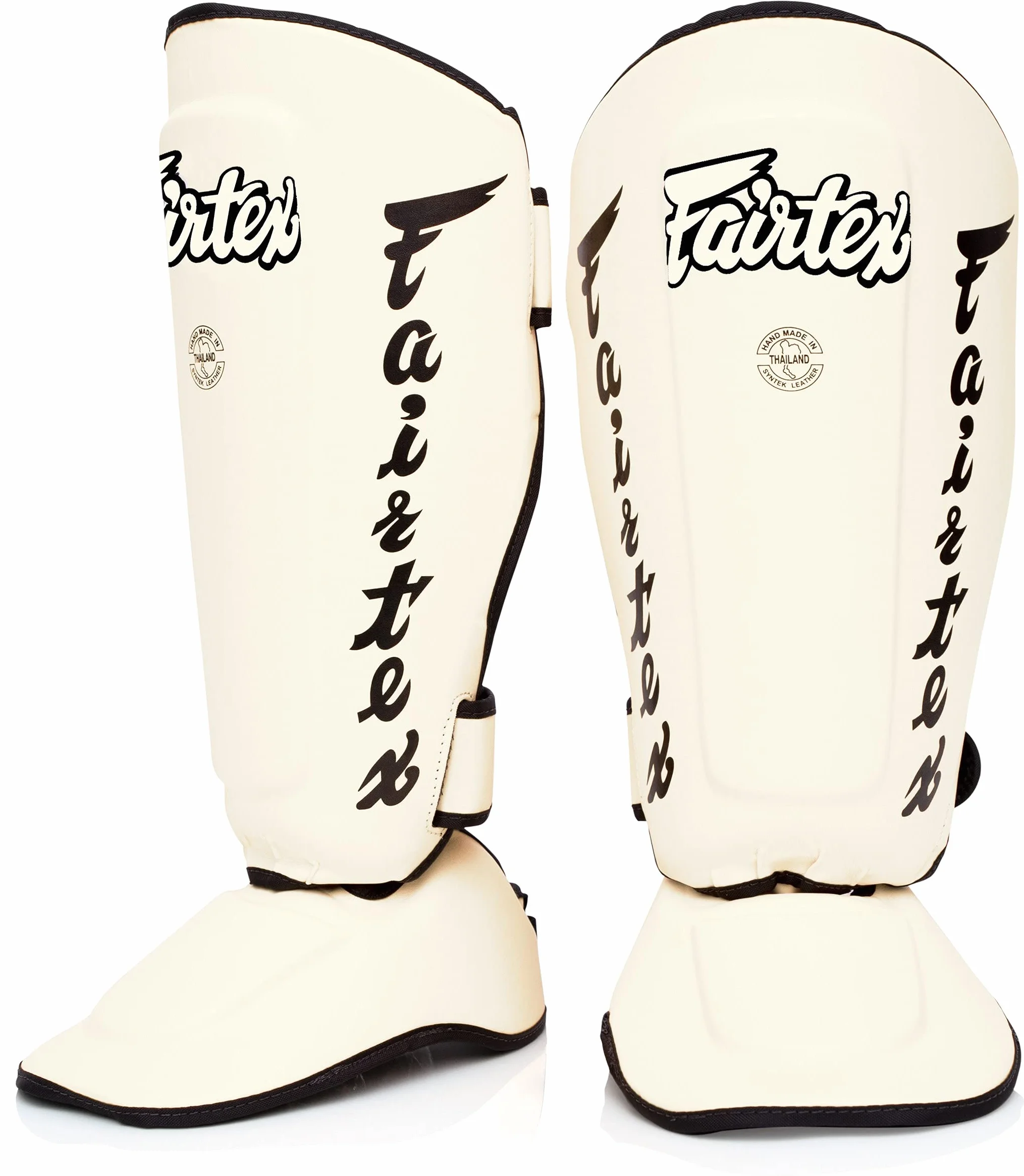 Fairtex ochraniacze na golenie SP7 Twister Czarny biały czerwony niebieski żółty Średni duży XL