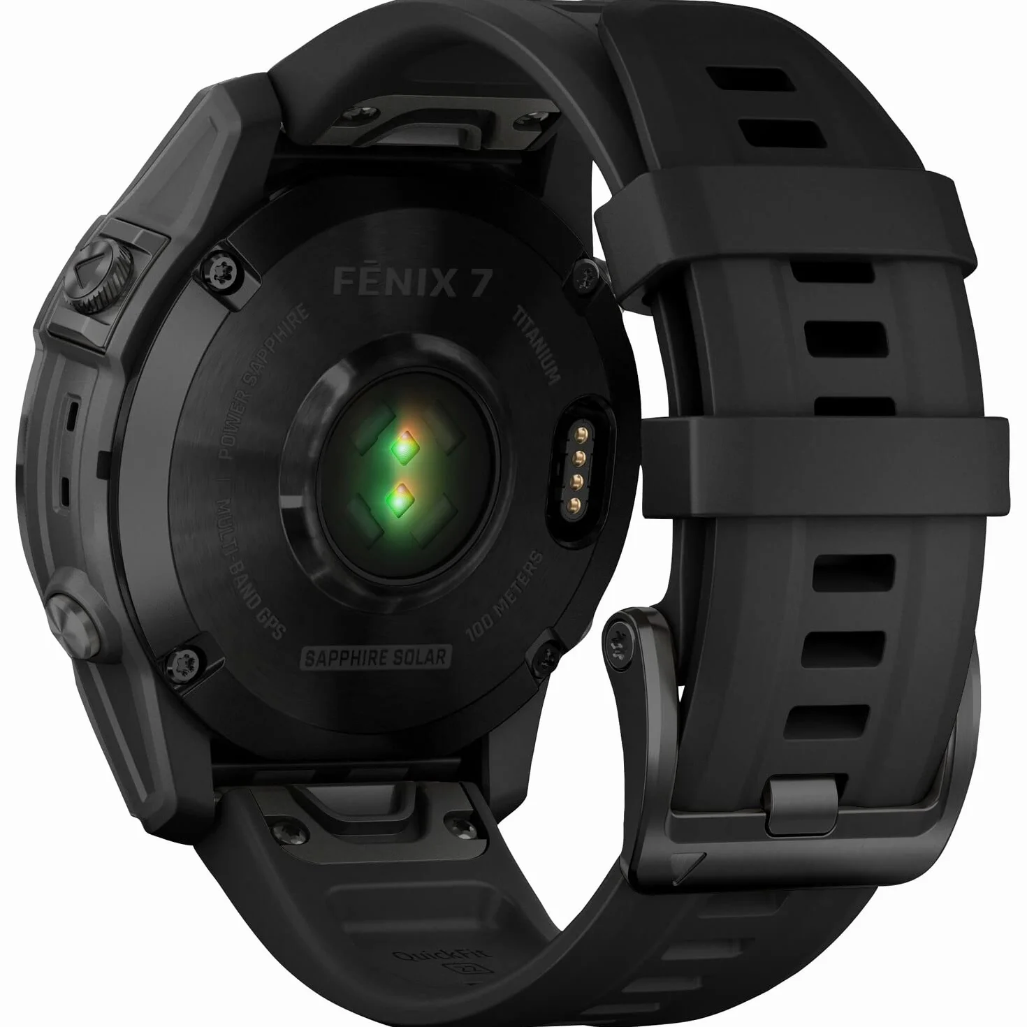 Garmin Fēnix 7 Sapphire Solar 010-02540-35 Monitor Aktywności, Czarny, 1.3"