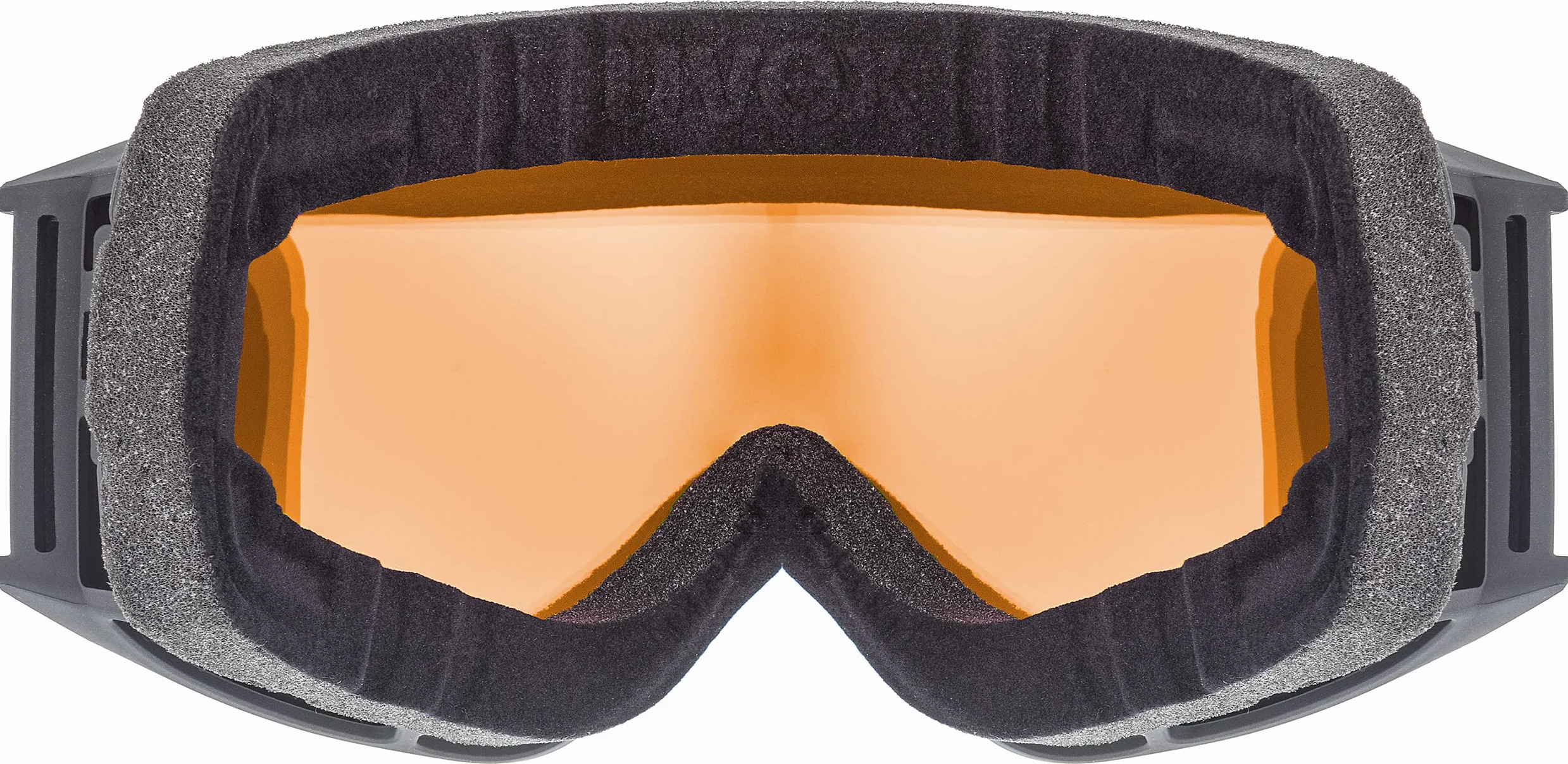 uvex g.gl 3000 TO - gogle narciarskie unisex - z wymienną szybką - powiększony zakres widzenia bez efektu zaparowania - black matt/blue-lasergold lite - one size