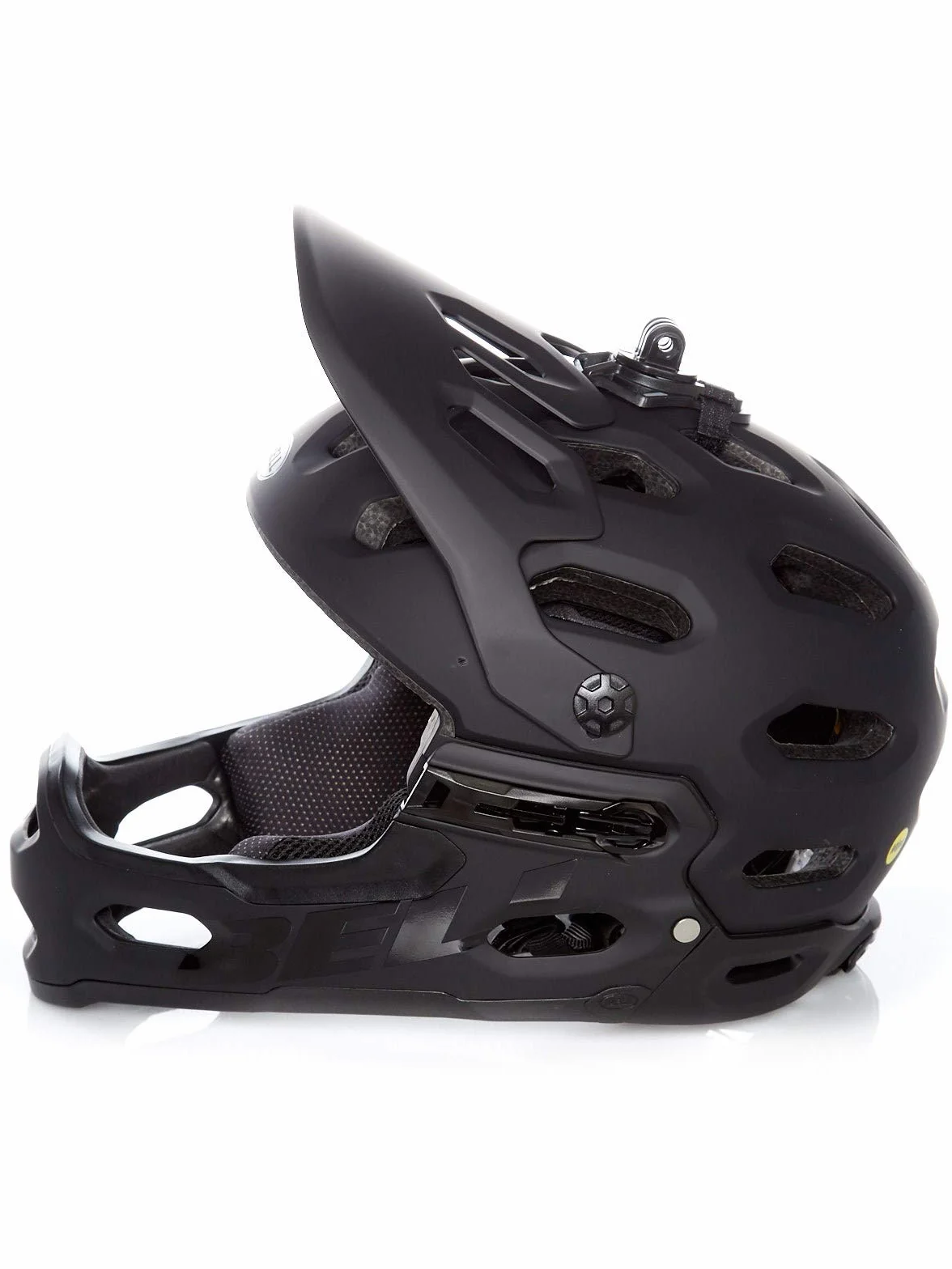 BELL Kask unisex Super 3r Mips MTB, czarny matowy, S 52-56 cm