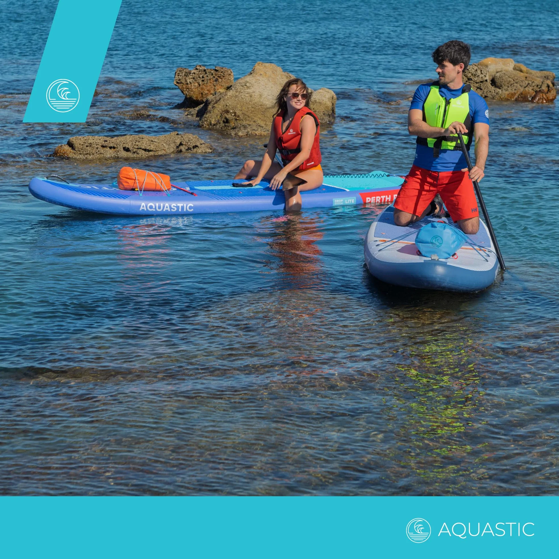 AQUASTIC Perth Pro 11'2" Stand Up Paddle Board
