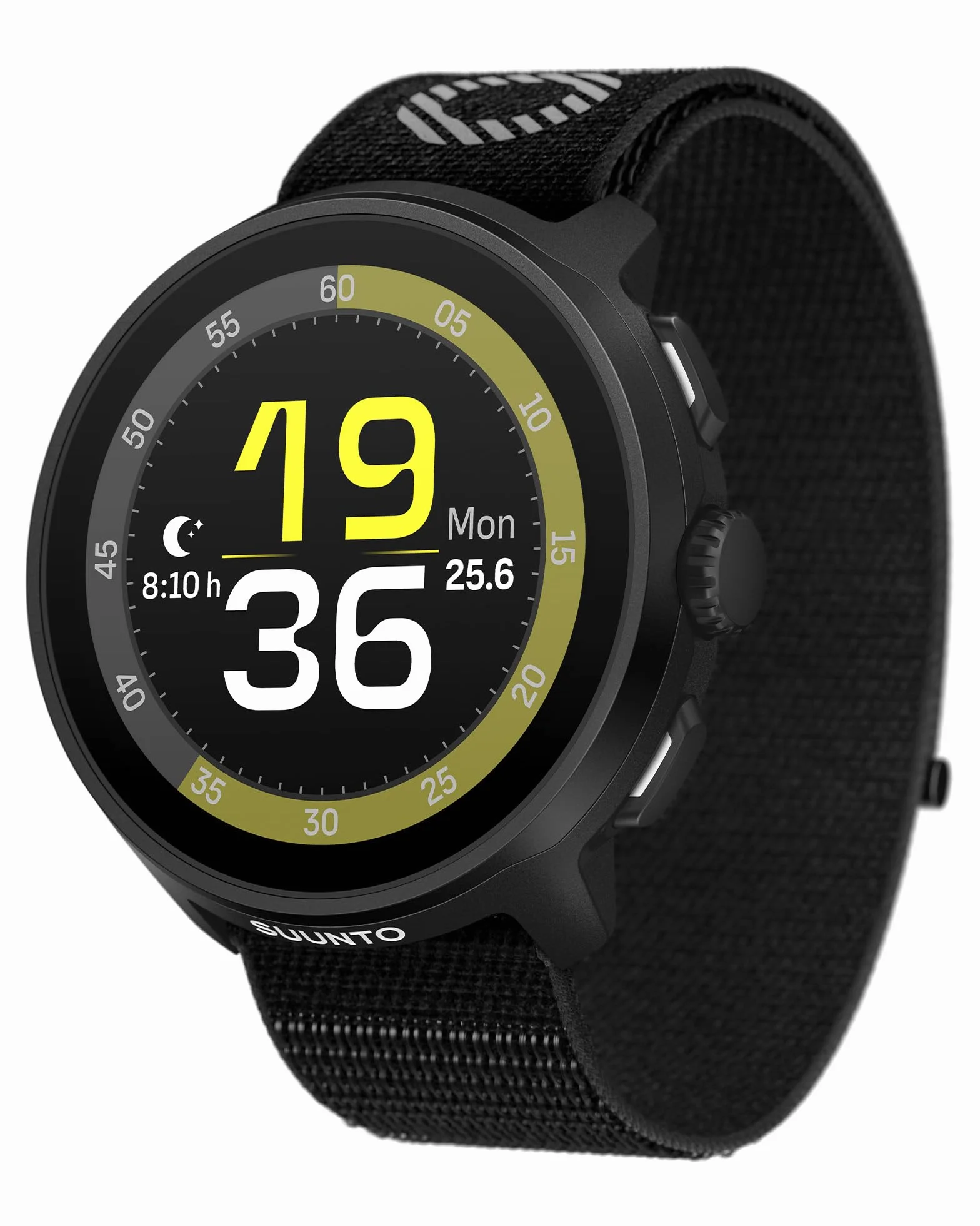 SUUNTO Run zegarek do biegania GPS AMOLED 1,32" multisport monitor aktywności śledzenie tętna/snu bateria 12 dni pamięć muzyczna 4 GB