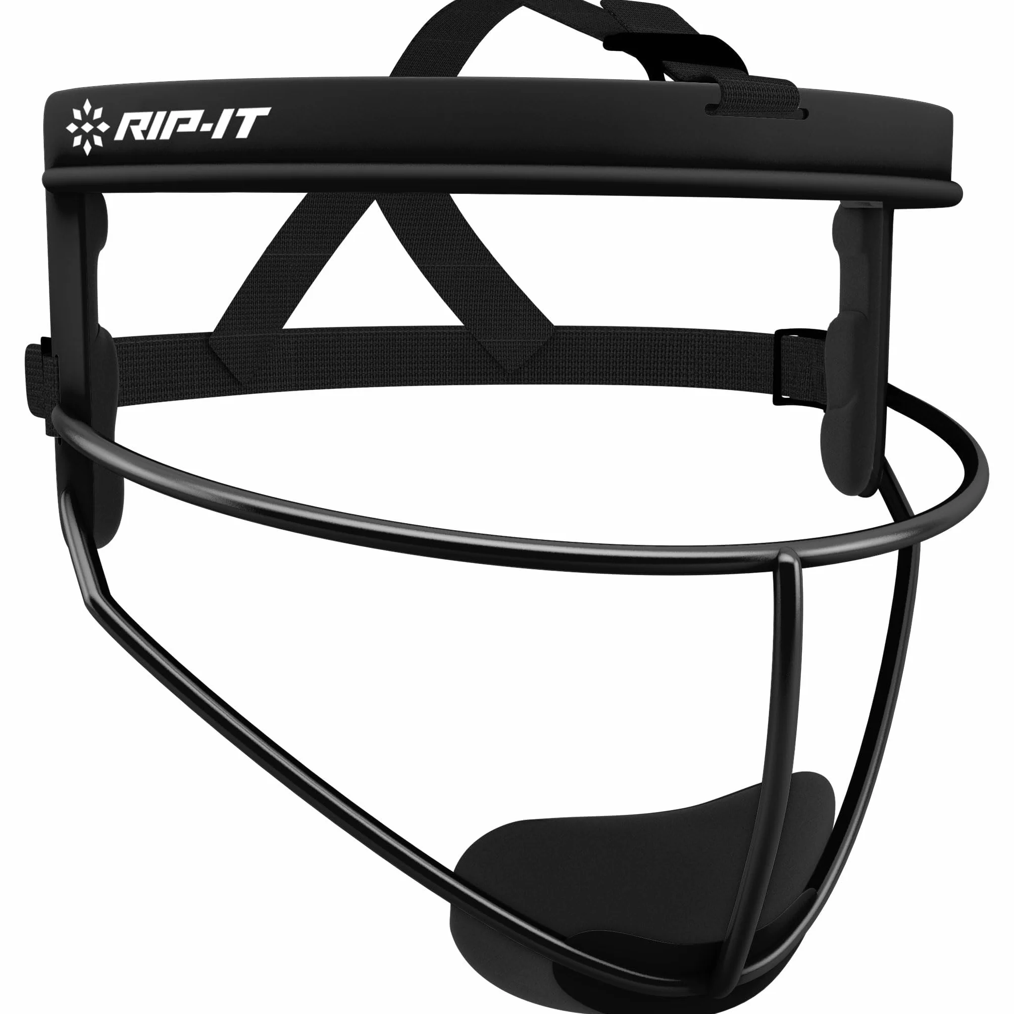 RIP-IT Defense Softball Fielder's Mask – lekkie, bezpieczne dopasowanie zapewnia maksymalną ochronę i komfort – nie utrudnia widoczności – przyjazna dla końskiego ogona