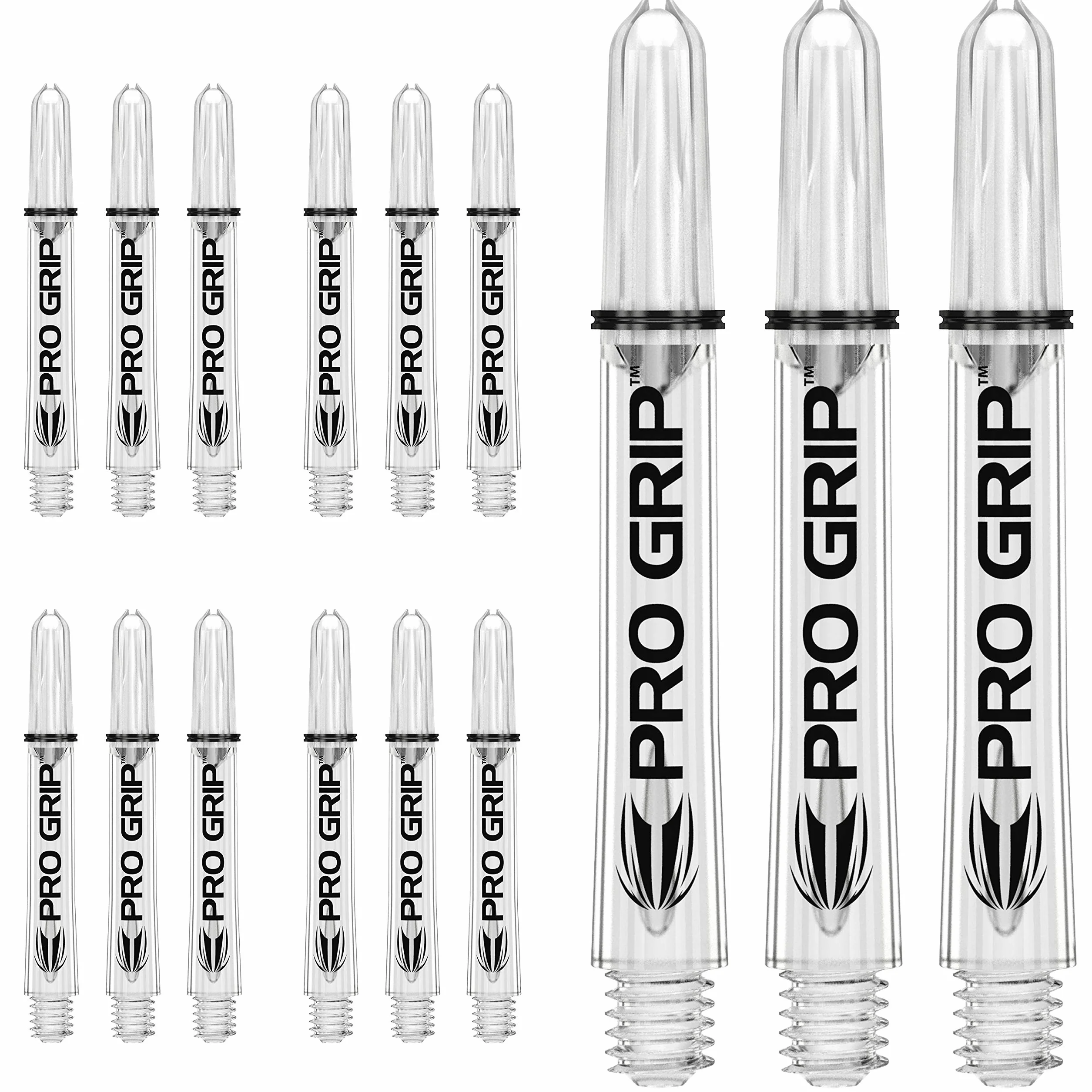 Target Darts 5 x zestaw wałków Pro Grip - 38 cm Total Darts Shafts