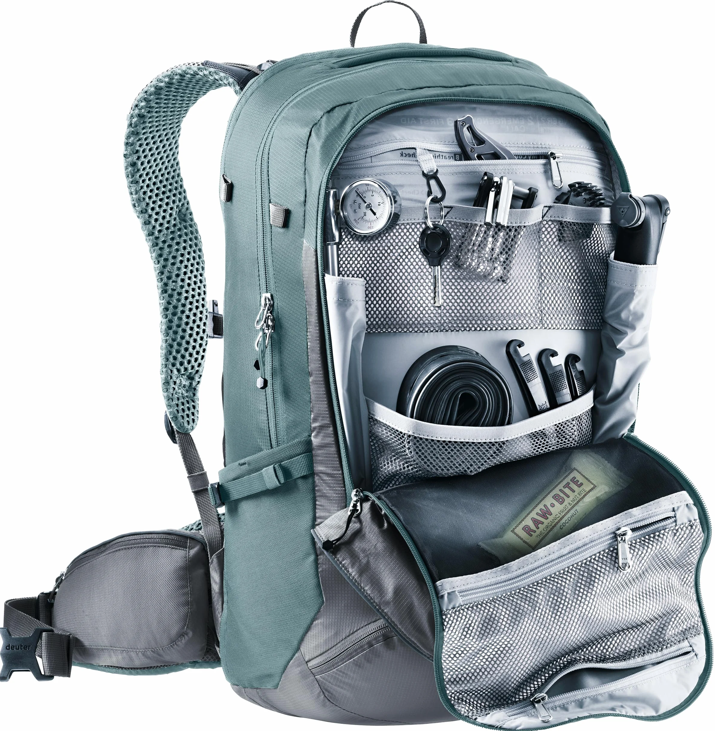 Deuter Trans Alpine Pro 28 Plecak rowerowy Męski, Wielokolorowy, 28 L, Minimalistyczny