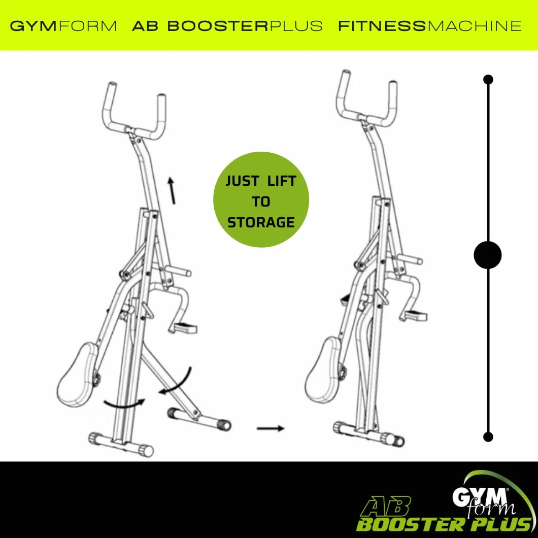 GYMFORM AB Booster, urządzenie treningowe do mięśni brzucha ramion, pleców i pośladków