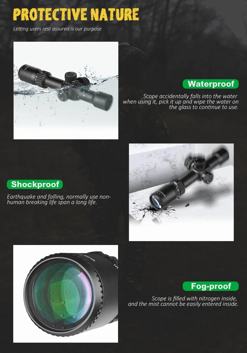 SPINA OPTICS Celownik optyczny 3-15x32 FFP dla karabinu myśliwskiego Pierwsze ogniskowe płaszczyzny taktyczne strzelby myśliwskie z RGB Mil-dot podświetlaną siatką