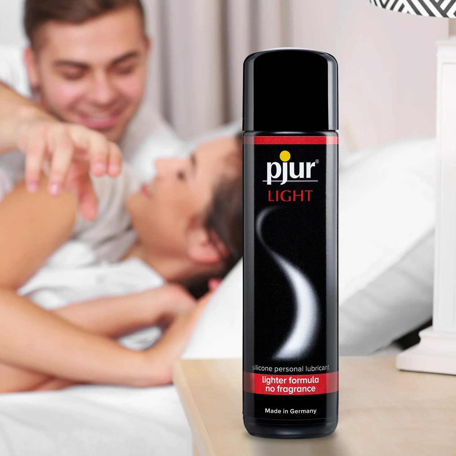 pjur LIGHT - lubrykant & żel do masażu na bazie silikonu - lekka formuła dla wyjątkowo długiego efektu poślizgu i większej przyjemności podczas seksu (250ml)