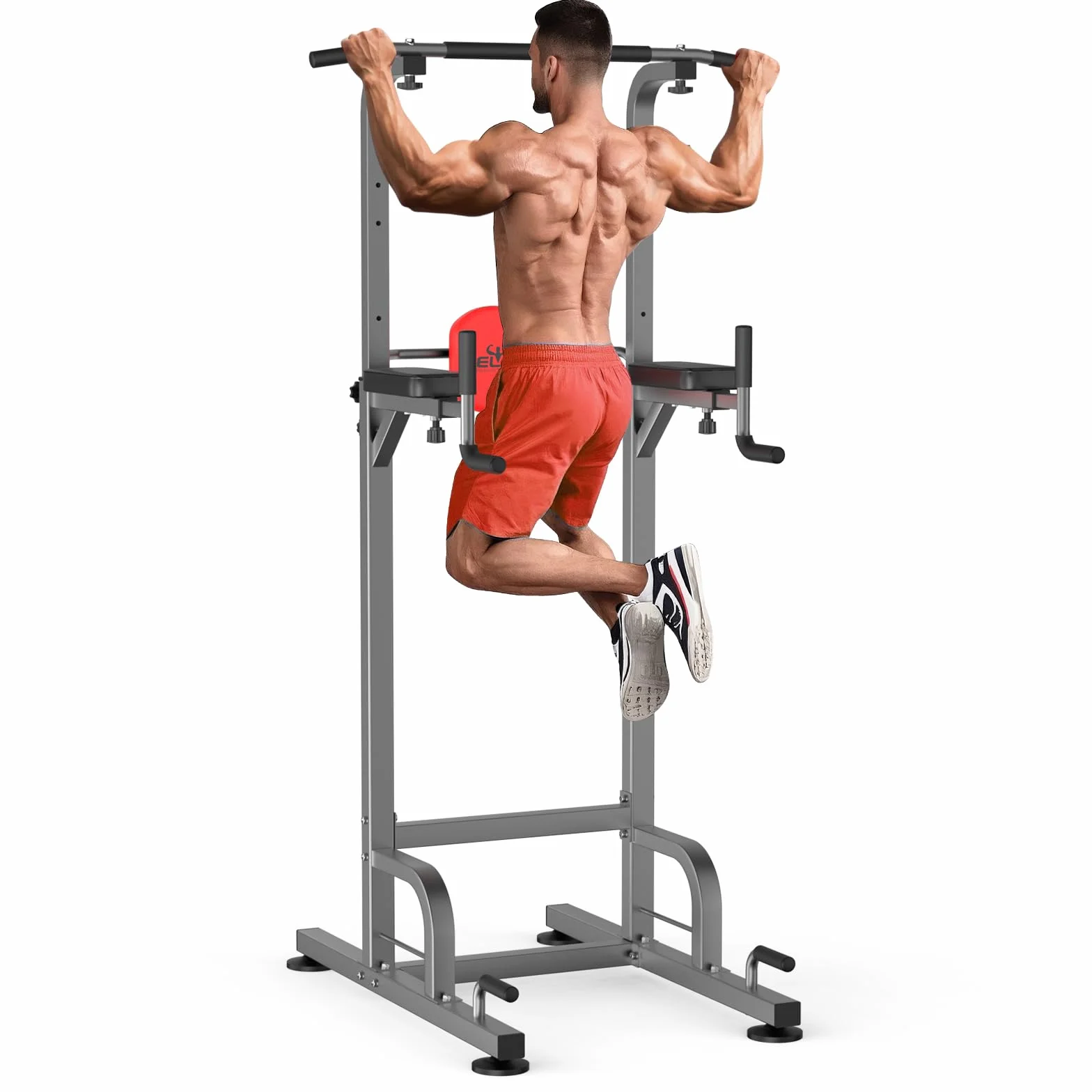 RELIFE REBUILD YOUR LIFE Ćwiczenia Power Tower Dip Pull Up Stacja podbródka Stojaki wolnostojący pręt sprzęt do treningu siłowego