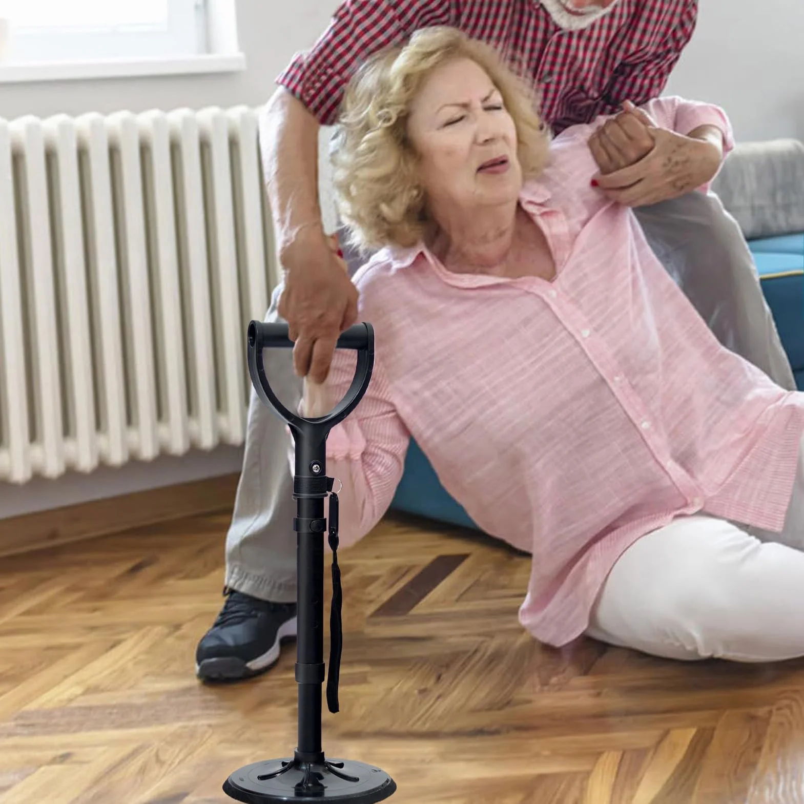 Pomoc dla seniorów | podpórki do stania z regulacj? wysoko?ci | uchwyty bezpiecze?stwa i pomoc przy wstawaniu dla seniorów co dzie? w domu, w podró?y, wewn?trz i zewn?trz