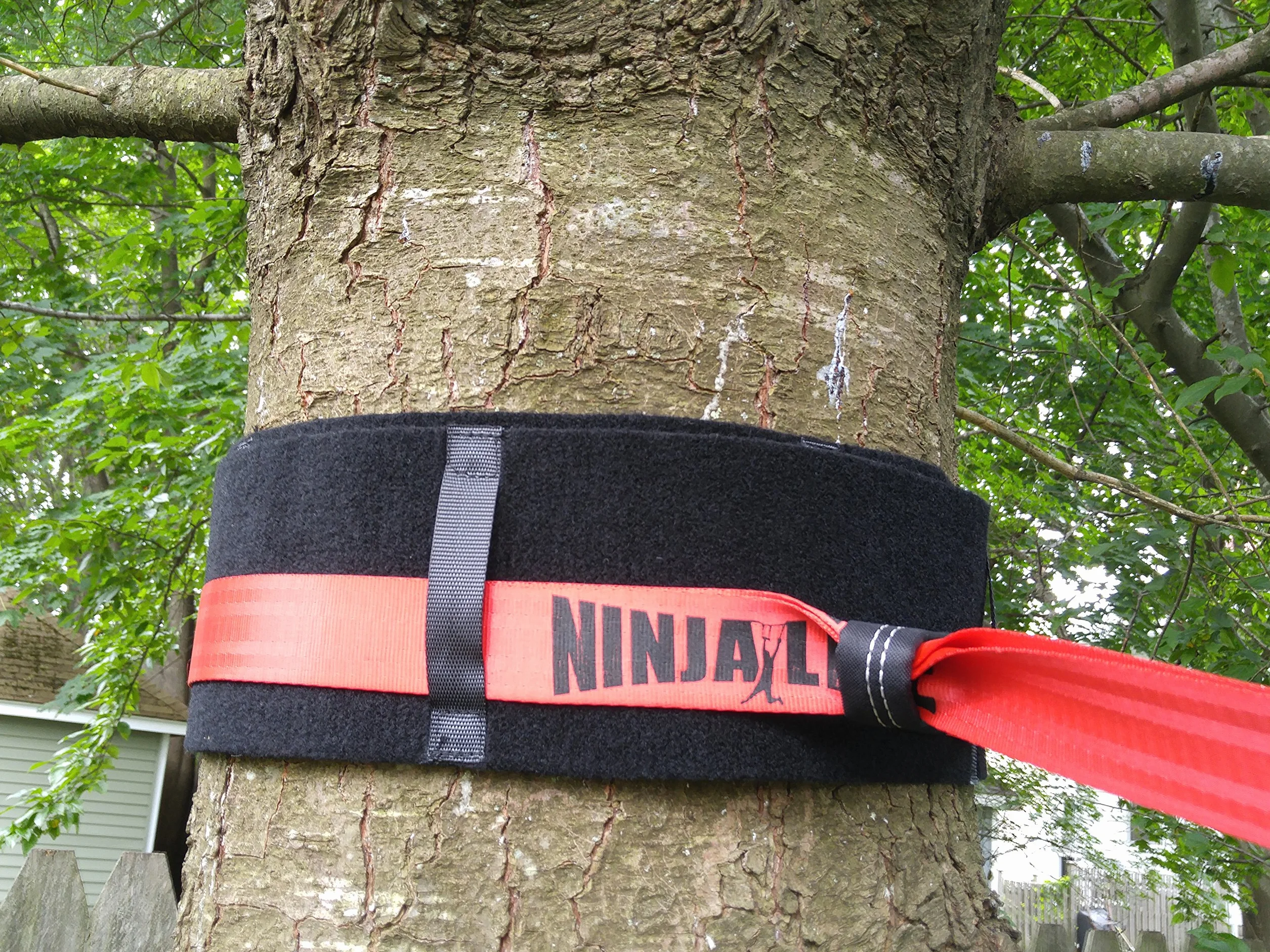 Slackers USA 980011 zestaw do ochrony drzewa, do Slackline, Ninja Line, zestaw na 2 drzewka