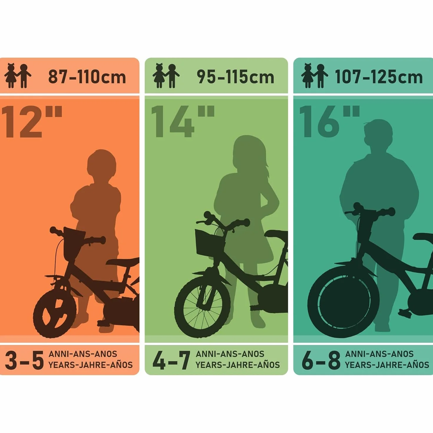 Dino Bikes Rower dziecięcy dla chłopców 14 cali z hamulcami na kierownicy, koła podporowe, czerwony, niebieski, biały