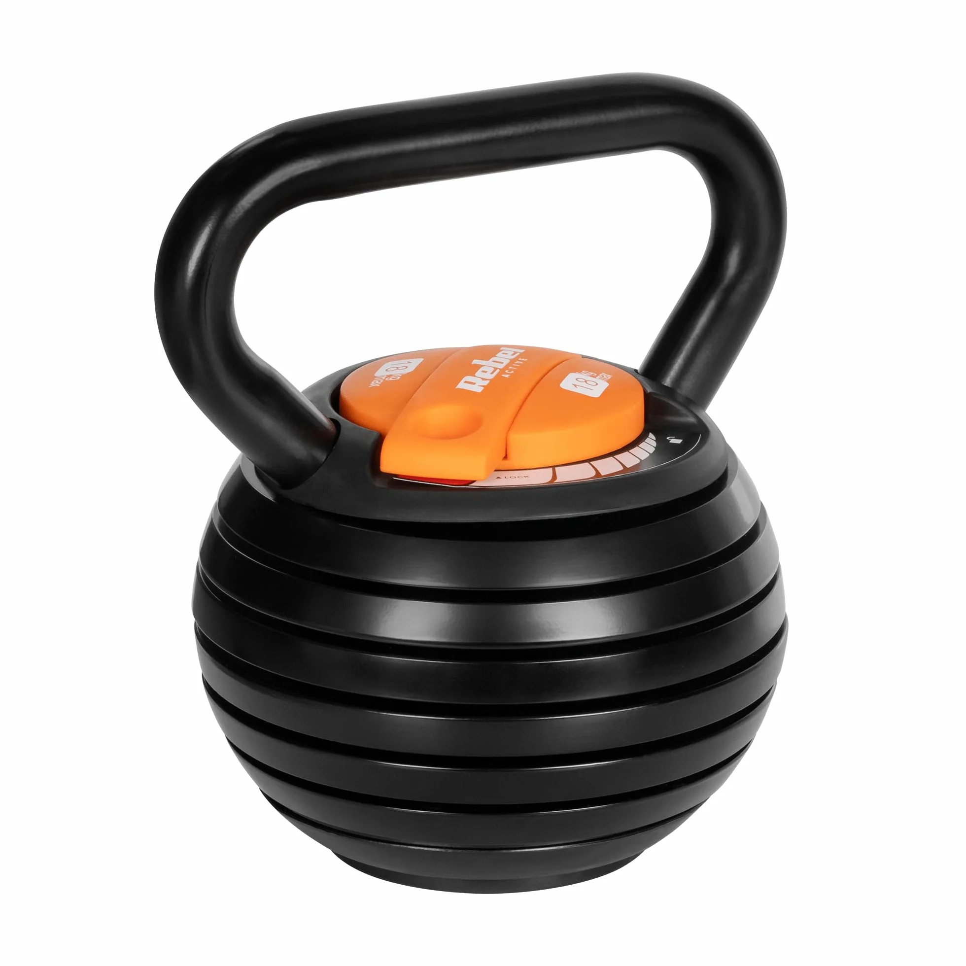 Rebel Kettlebell Żeliwny Regulowany 18 kg RBA-2324-18