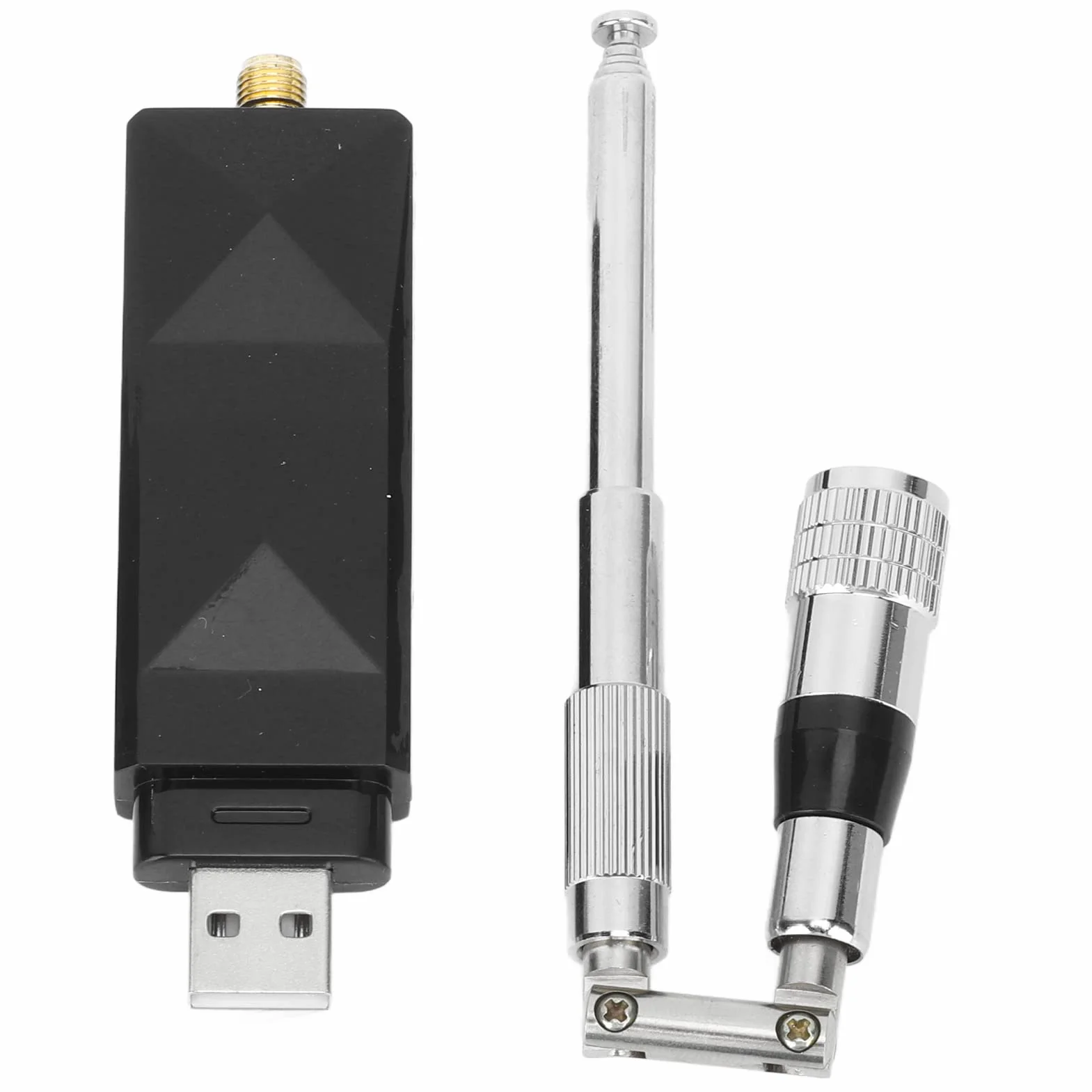 Odbiornik AIS do łodzi morskich, dwukanałowy odbiornik AIS, wyjście USB z anteną, stal nierdzewna, składany, przenośny