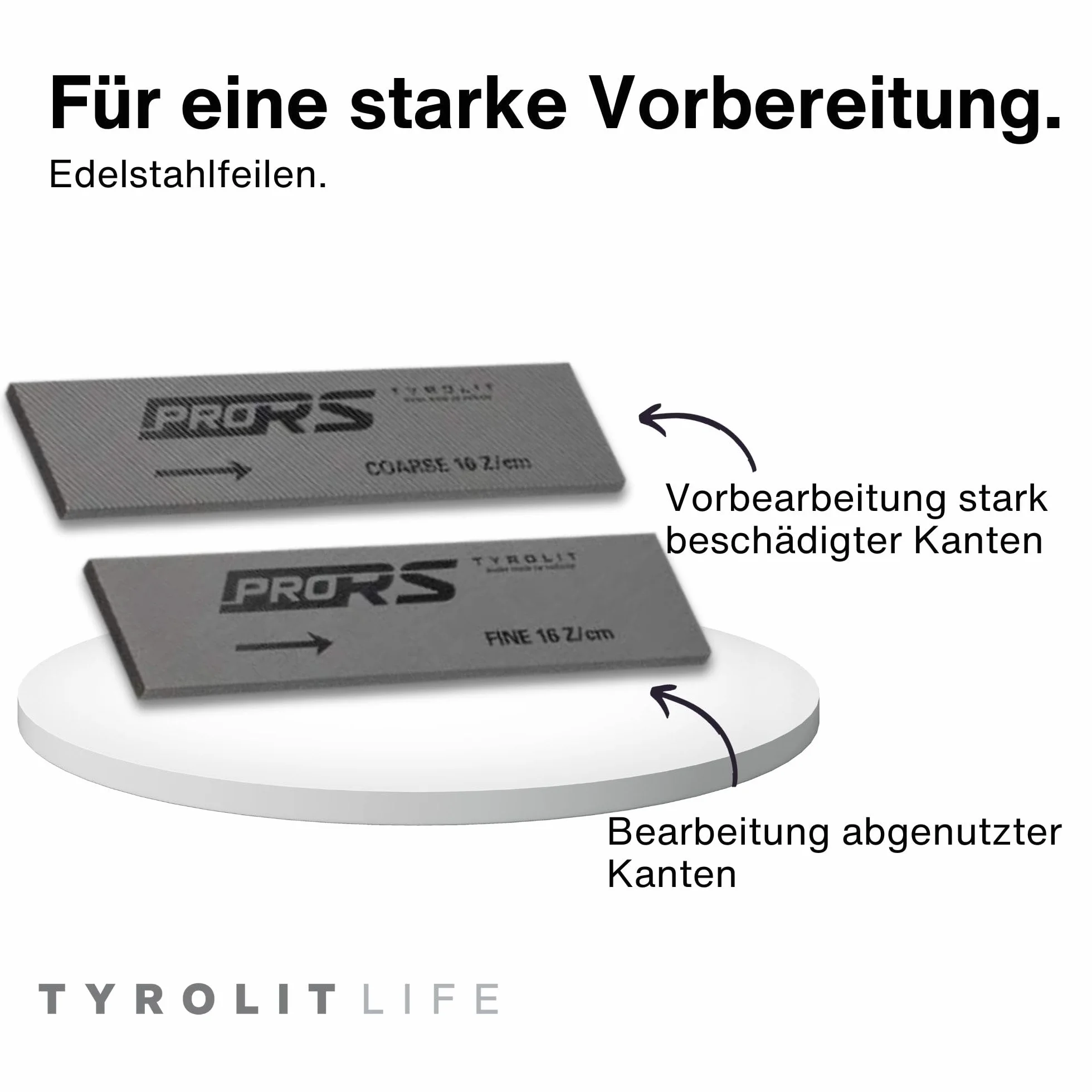 Tyrolit Life All in One 10-częściowy zestaw szlifierek do nart i desek snowboardowych (88°) z kątownikiem ze stali nierdzewnej (88 stopni) i różnymi pilnikami do krawędzi nart i desek snowboardowych
