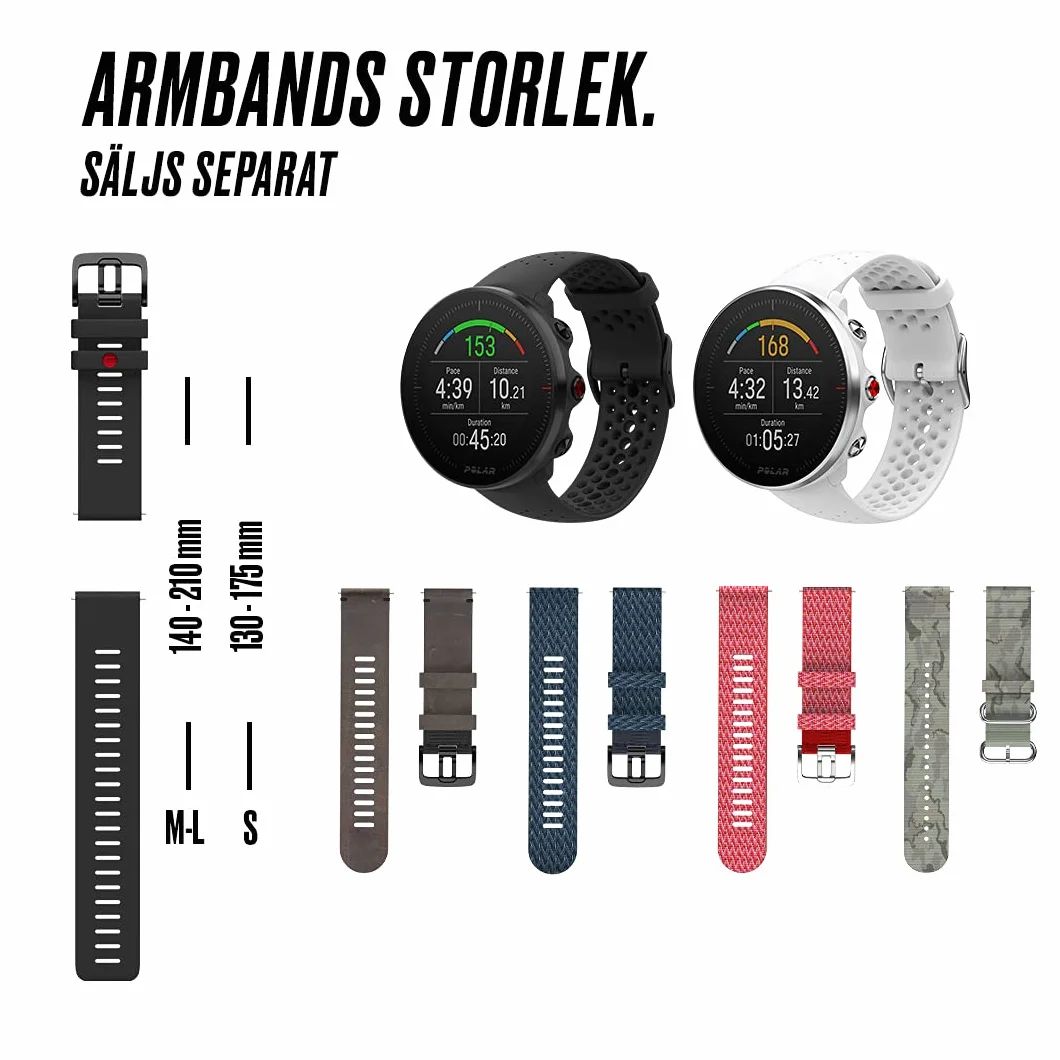 Polar Vantage M Zegarek Multisportowy GPS Pomiarem Tętna z Nadgarstka