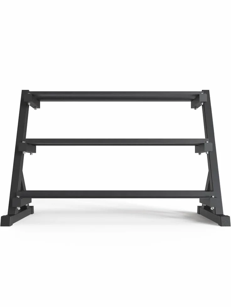 ATLETICA HellHound półka na krótkie hantle | Storage Rack | stabilna konstrukcja na maks. 22 krótkie hantle | dostosowane do dużych ciężarów | mała głębokość