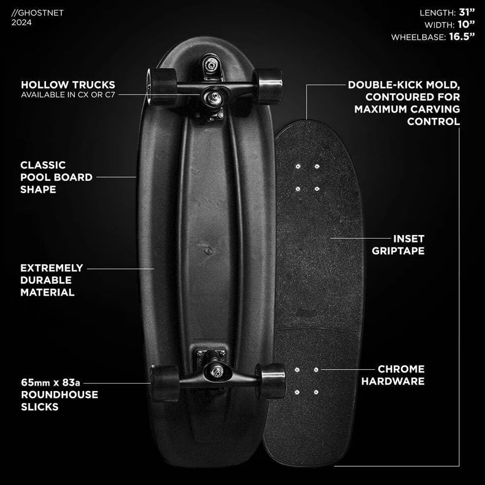 Carver Surfskate Ghostnet C7 31