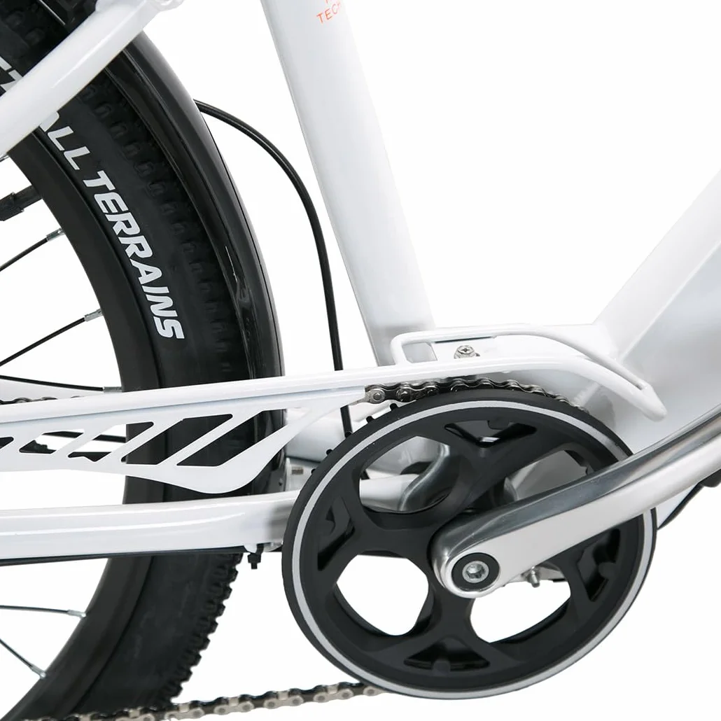 cysum Cityrun damski rower elektryczny 26'' 250 W 25 km/h 36 V 360WH zasięg 80 km