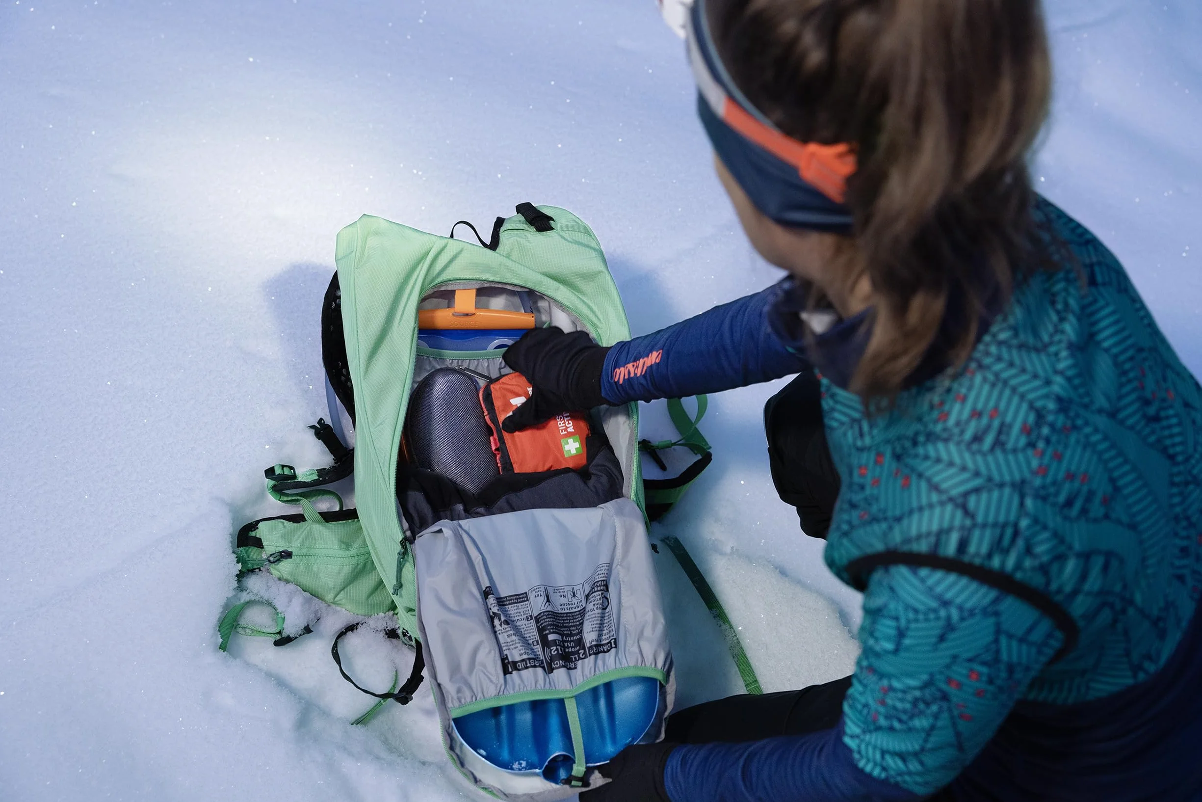 Deuter Updays 26 plecak skitourowy męski kaktus kiełki 26L