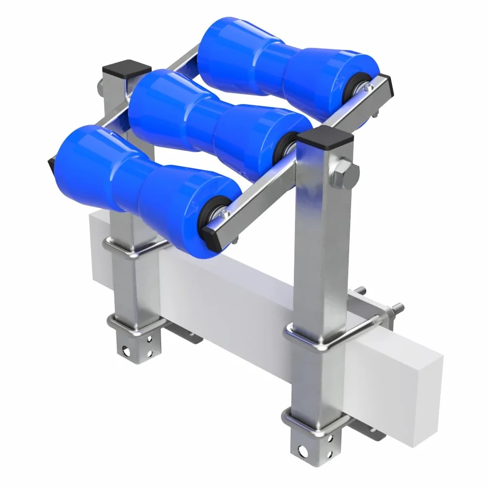 Keel roller rocker rocker do przyczepy przyczepa do łodzi ładowanie pomocy poliuretan RKKEZ-T-3-TPU