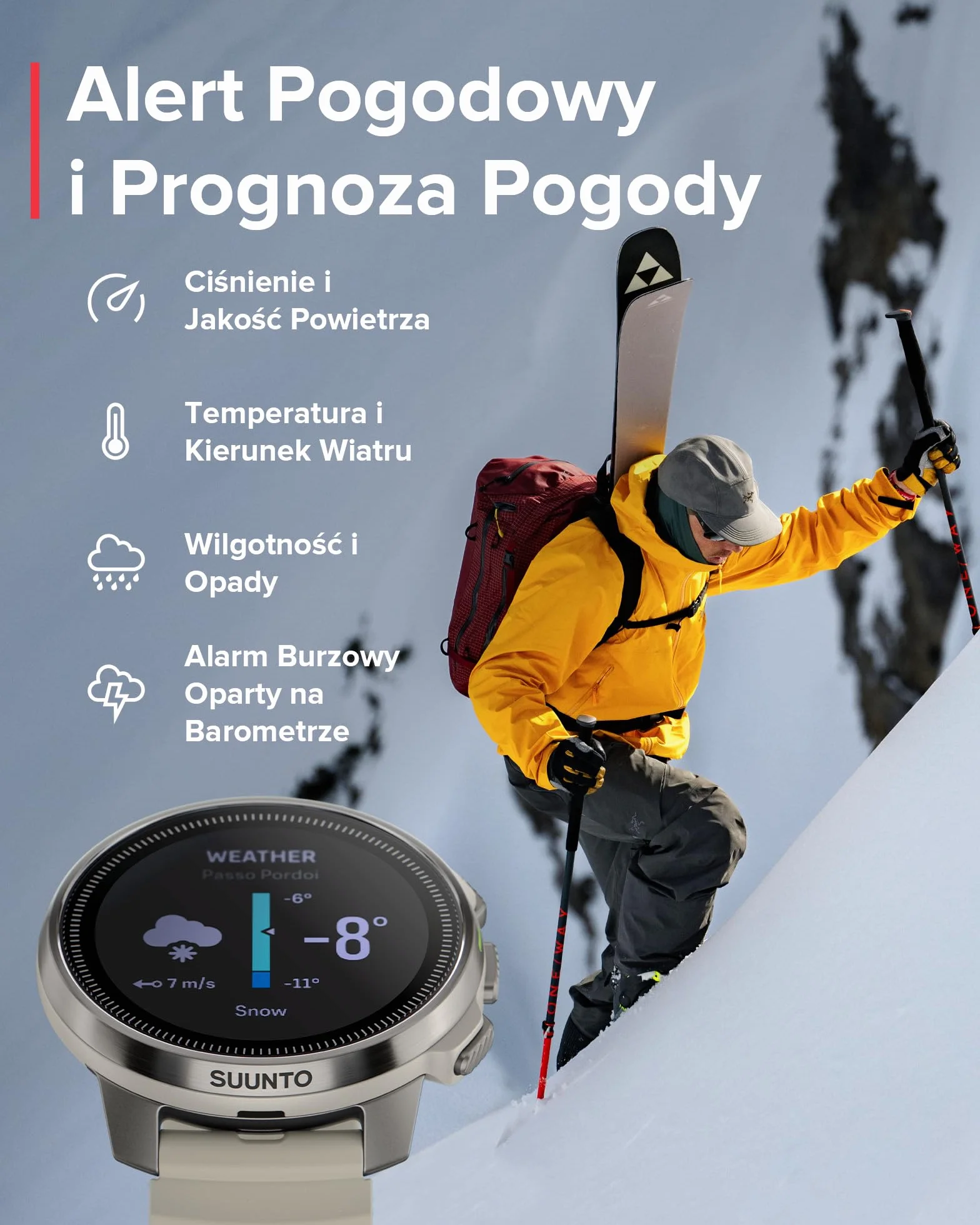 SUUNTO Ocean Komputer Nurkowy Zegarek Sportowy, Ekran Amoled, 10Atm/7 Bar, Podwójne Pasmo GPS GNSS, Mapa Offline, Ponad 95 Trybów Sportowych, Monitor Serca, 40 Godzin Pracy Baterii