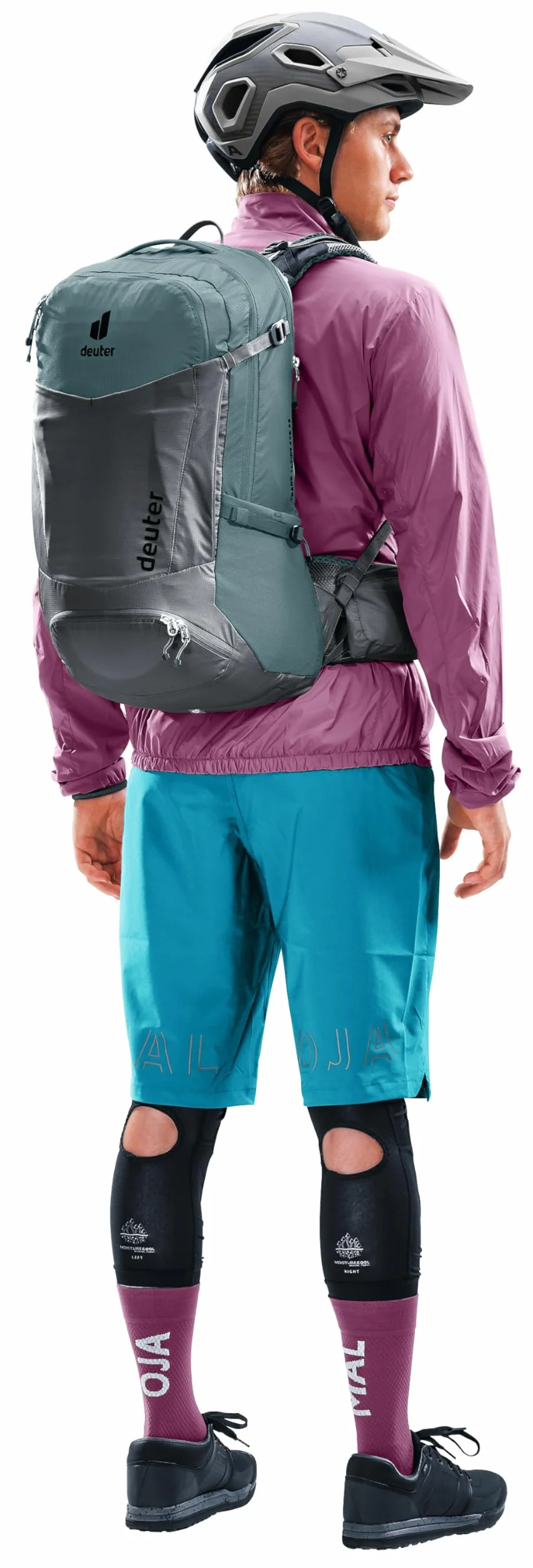Deuter Trans Alpine Pro 28 Plecak rowerowy Męski, Wielokolorowy, 28 L, Minimalistyczny